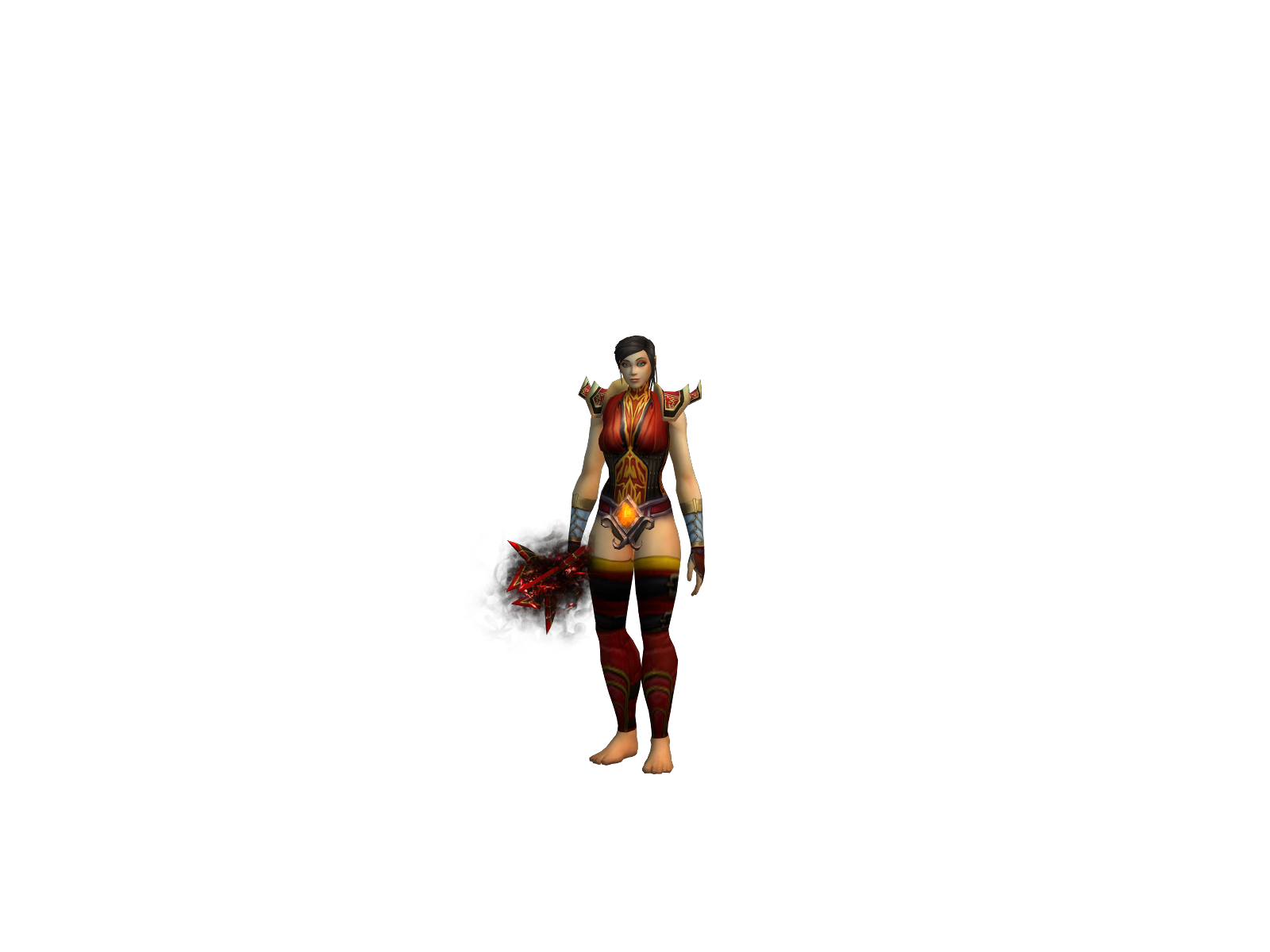 Iceyhoe 3D character render