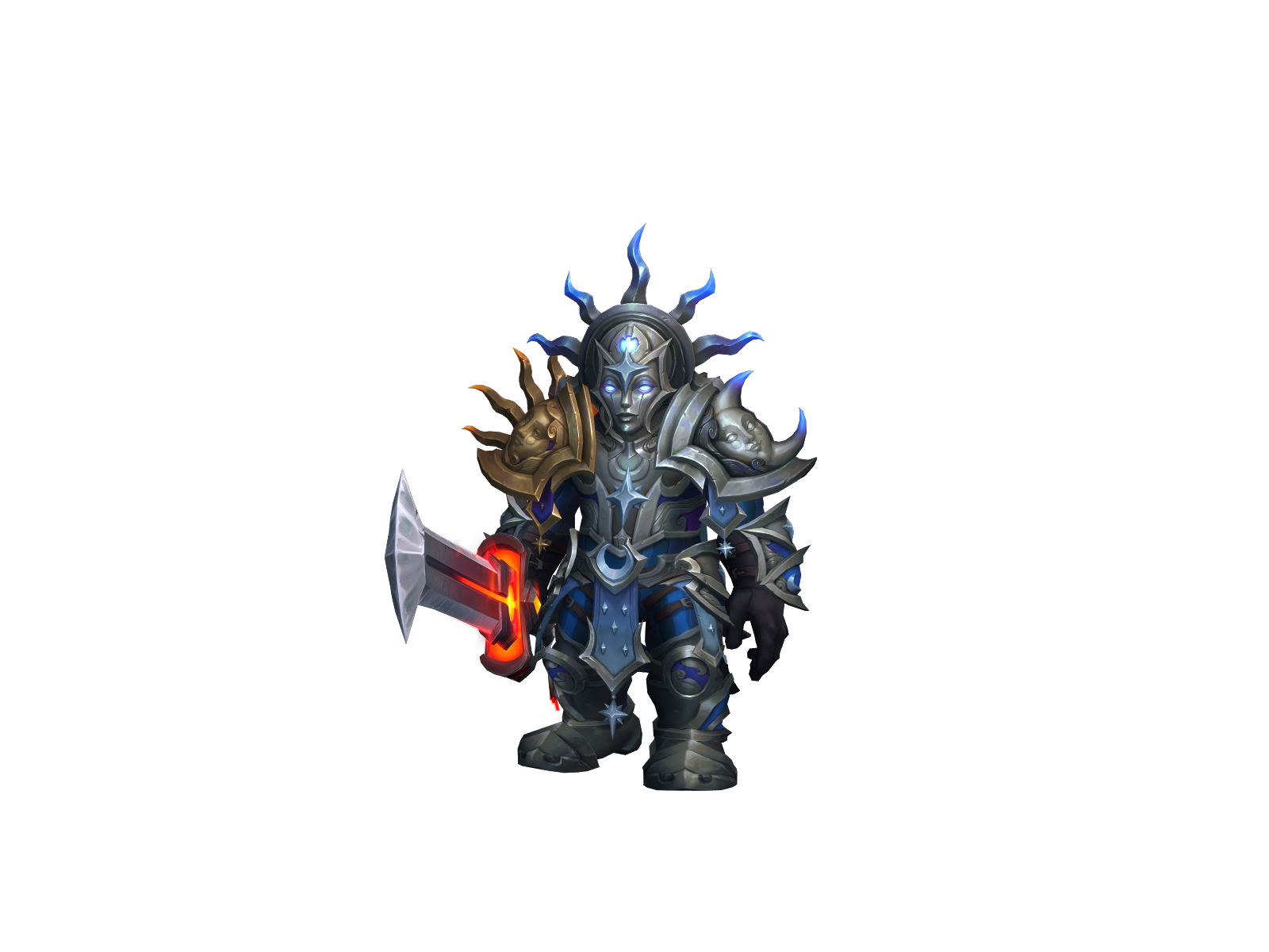 Noidealol 3D character render