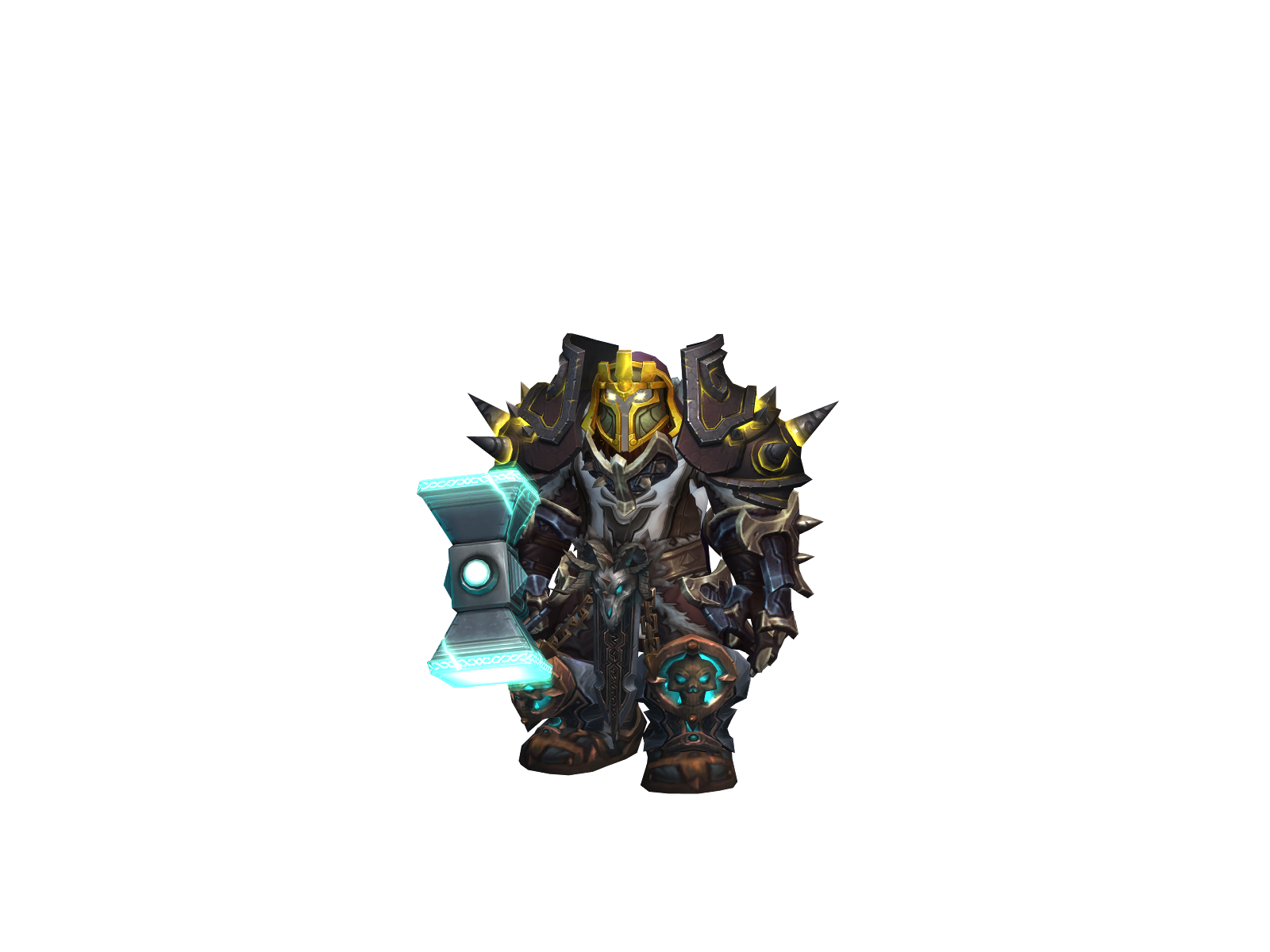 Ísh 3D character render