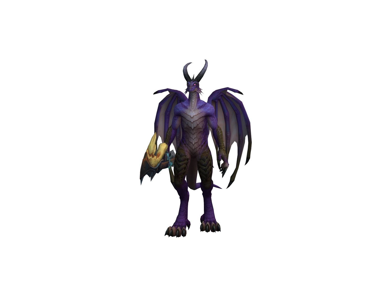 Present 3D character render