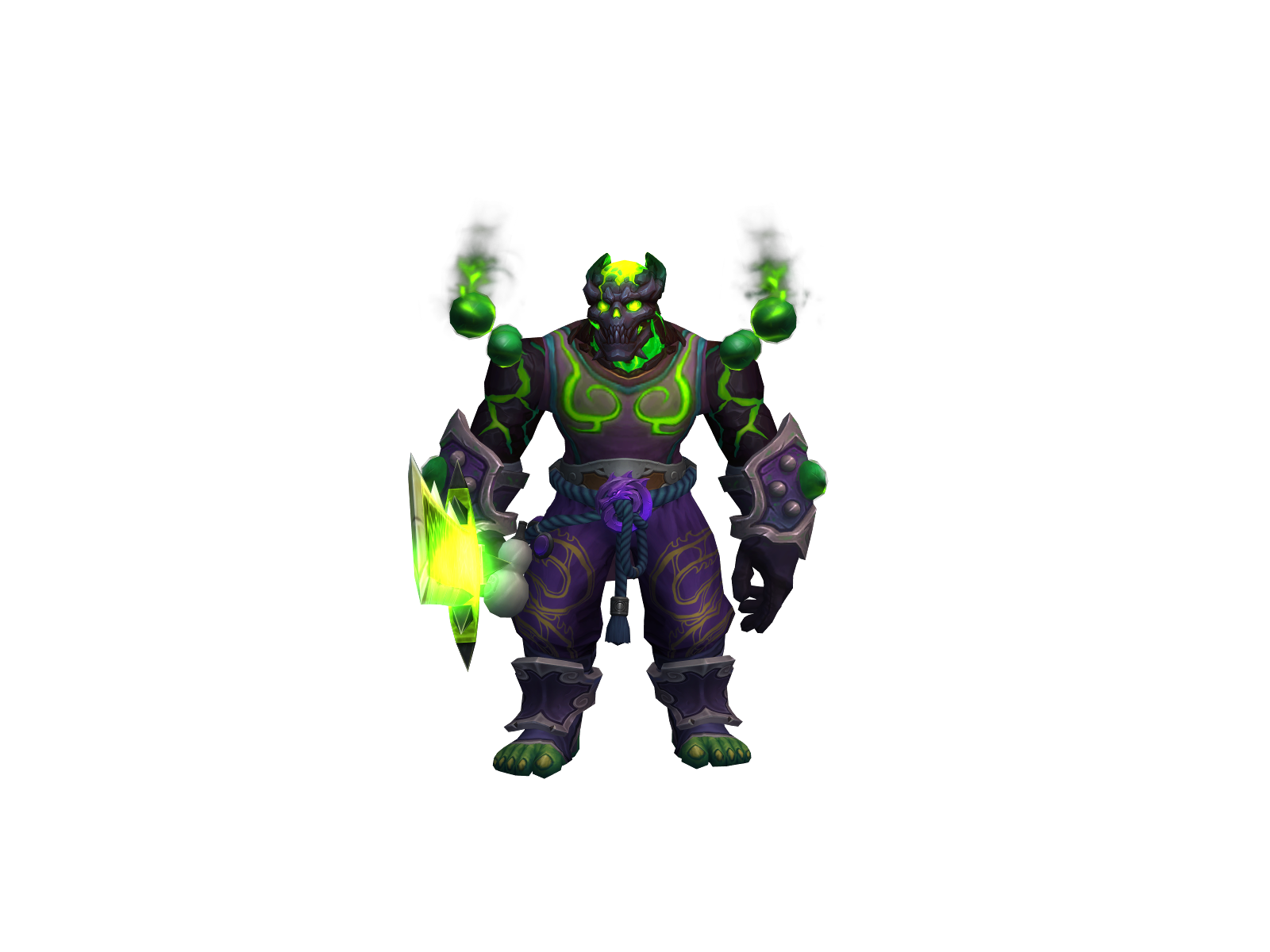 Cloudy 3D character render