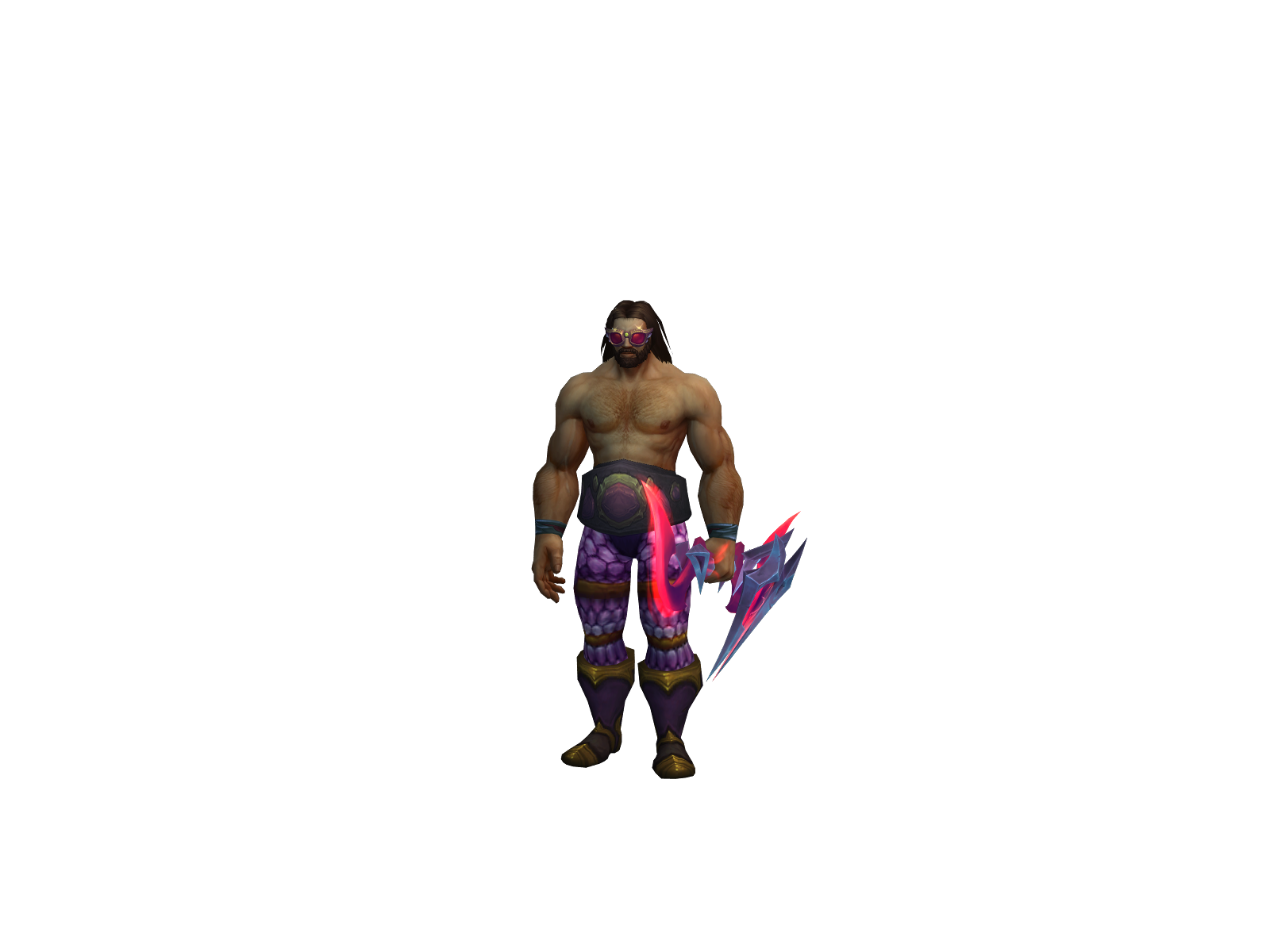 Randysavagé 3D character render
