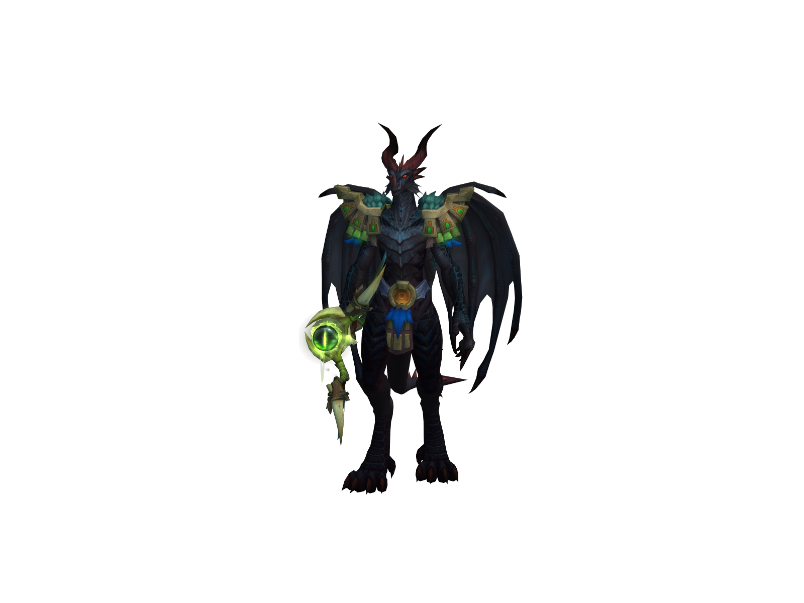 Førget 3D character render