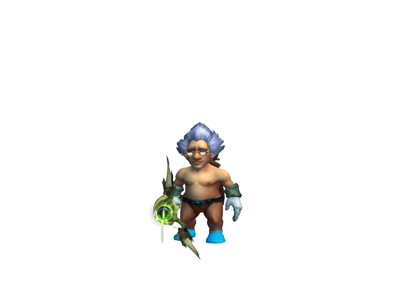 Dilote 3D character render