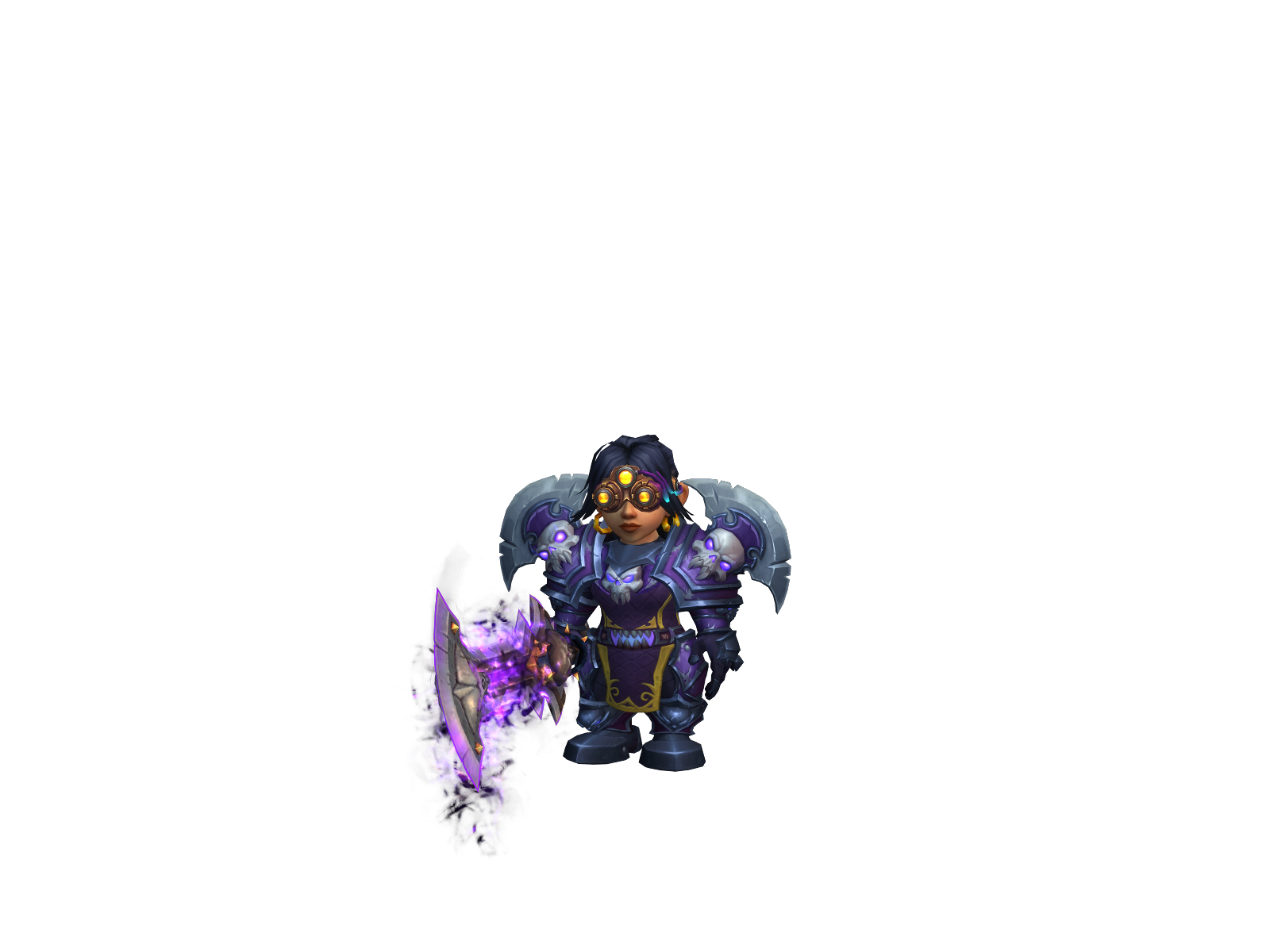 Dakarblood 3D character render