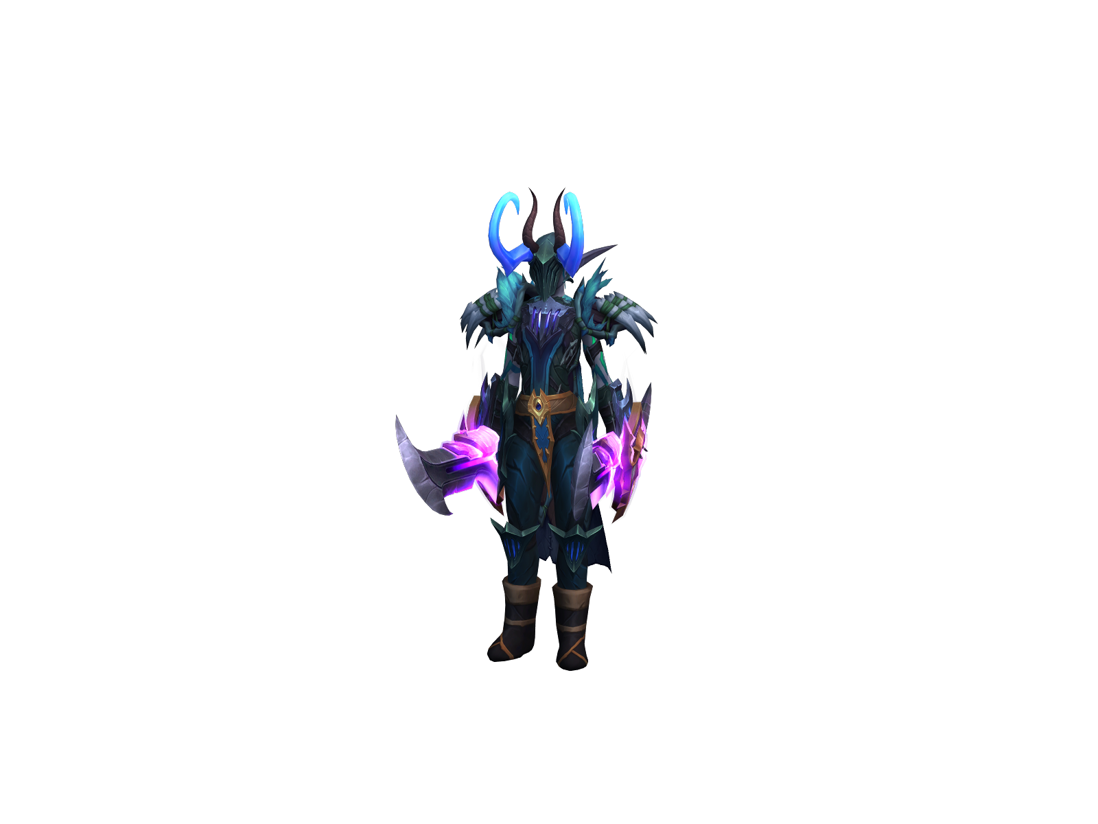 Snowscayllea 3D character render
