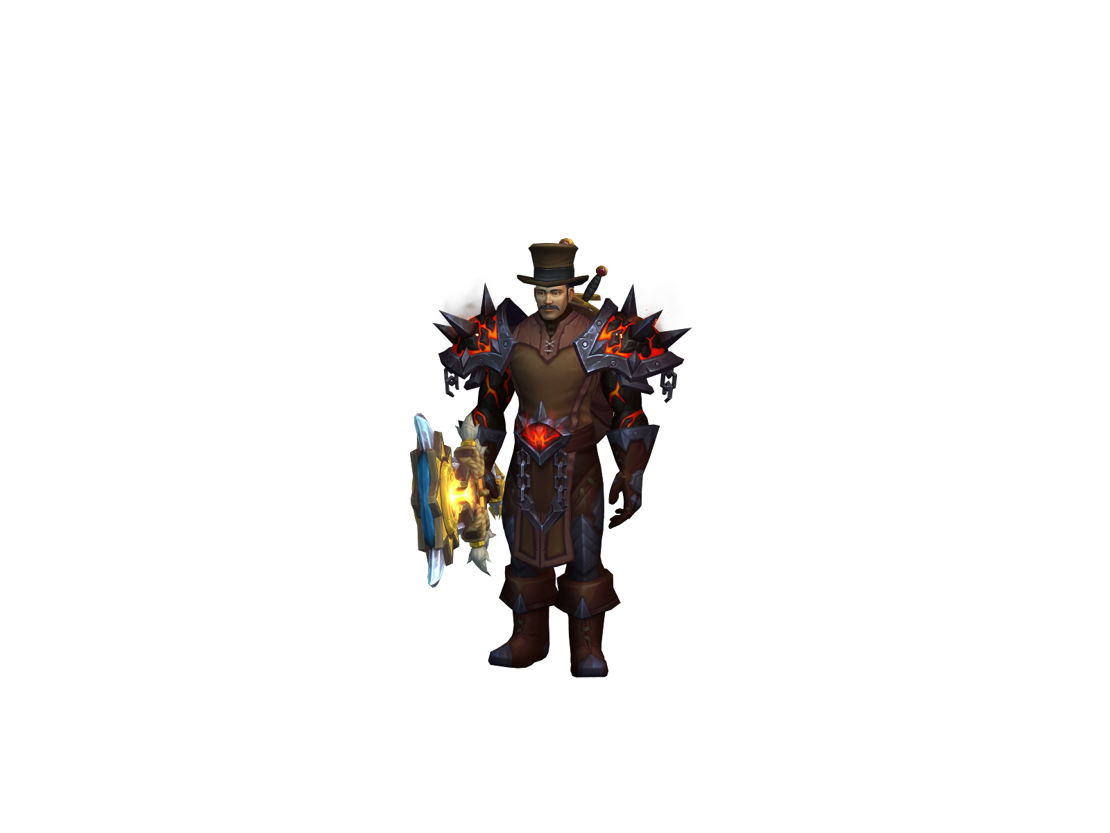 Firesail 3D character render
