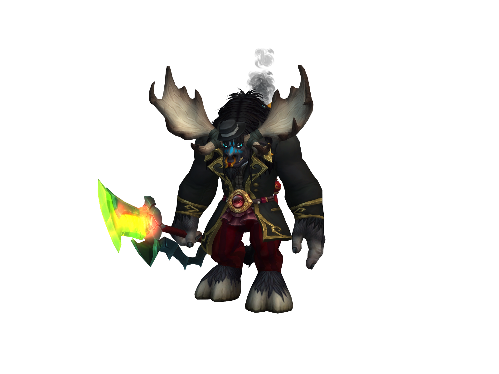 Undeadrew 3D character render