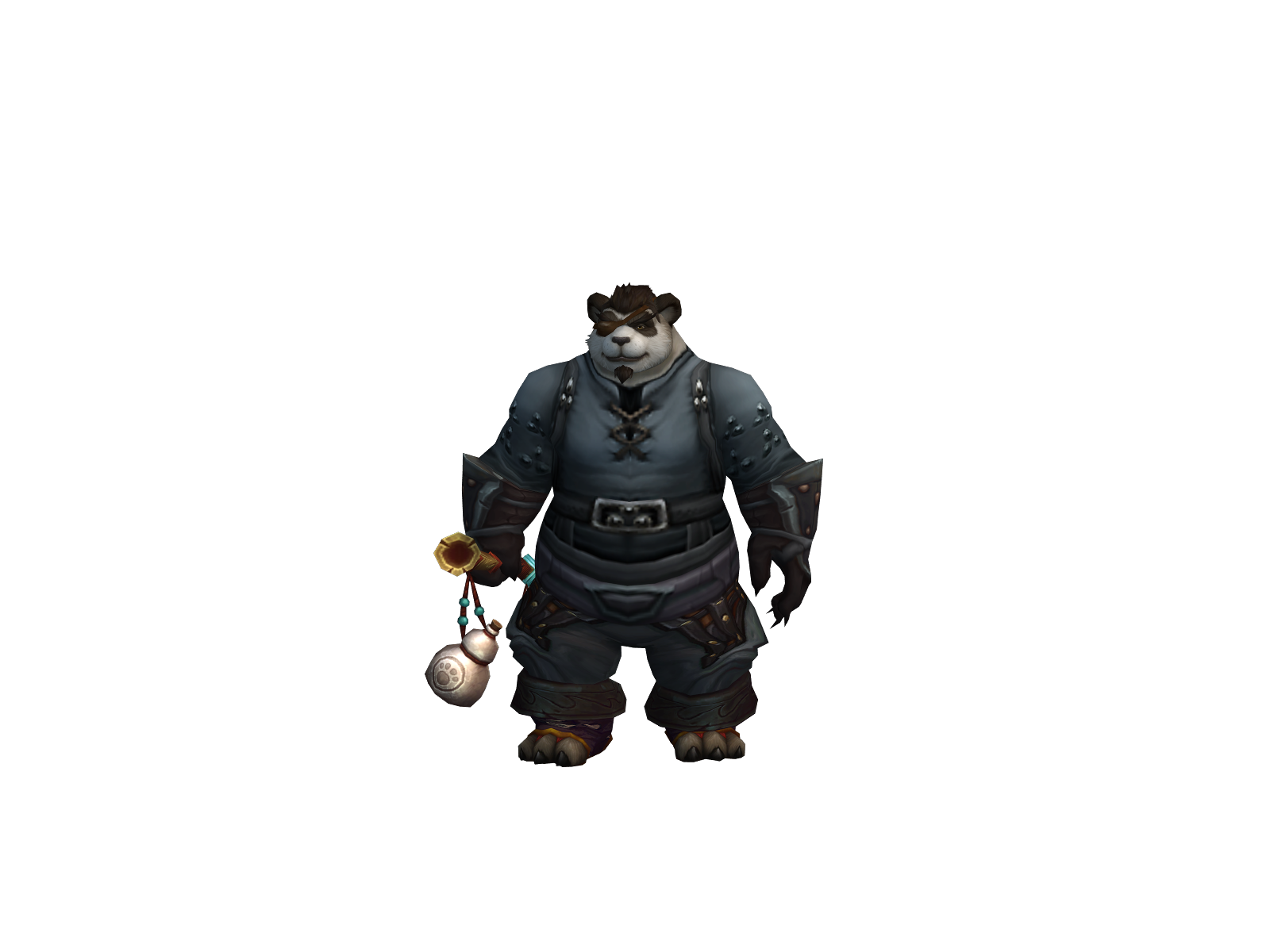 Mudmug 3D character render