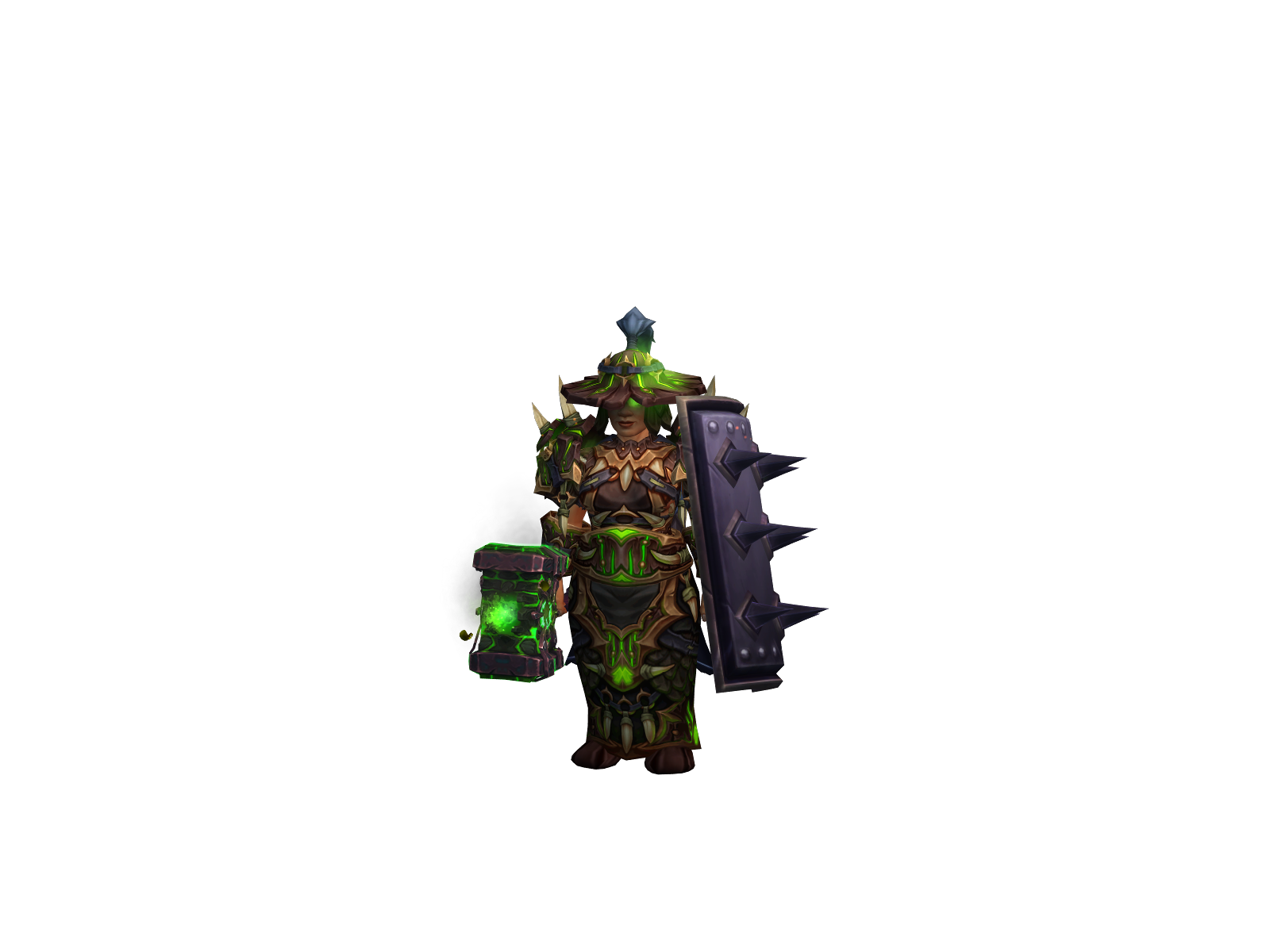 Perkyteets 3D character render