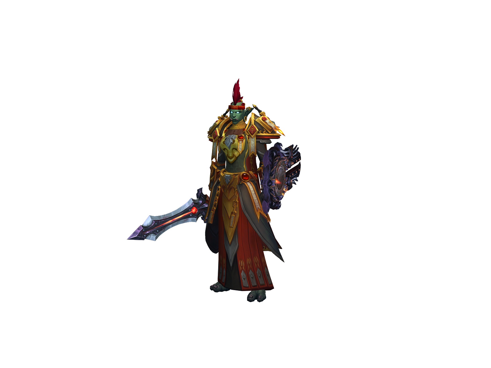 Yogaflame 3D character render