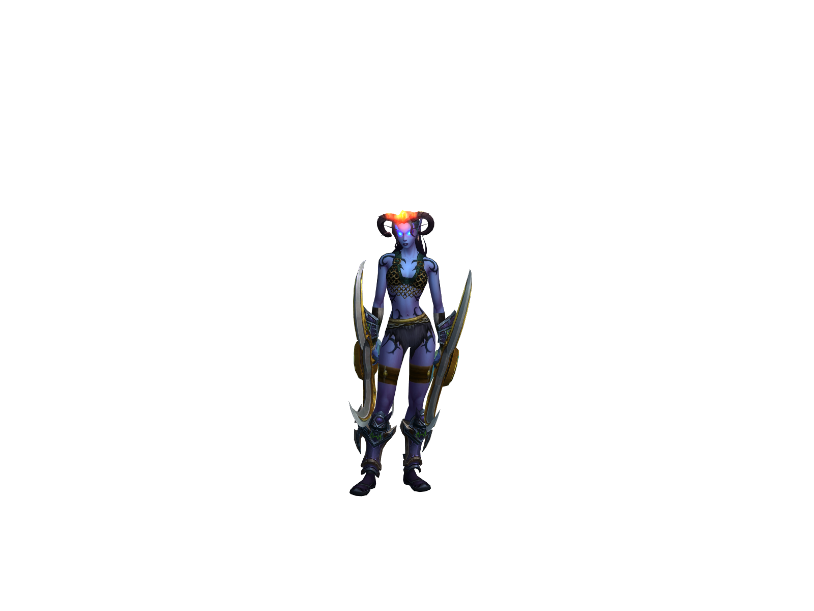 Halfgoat 3D character render
