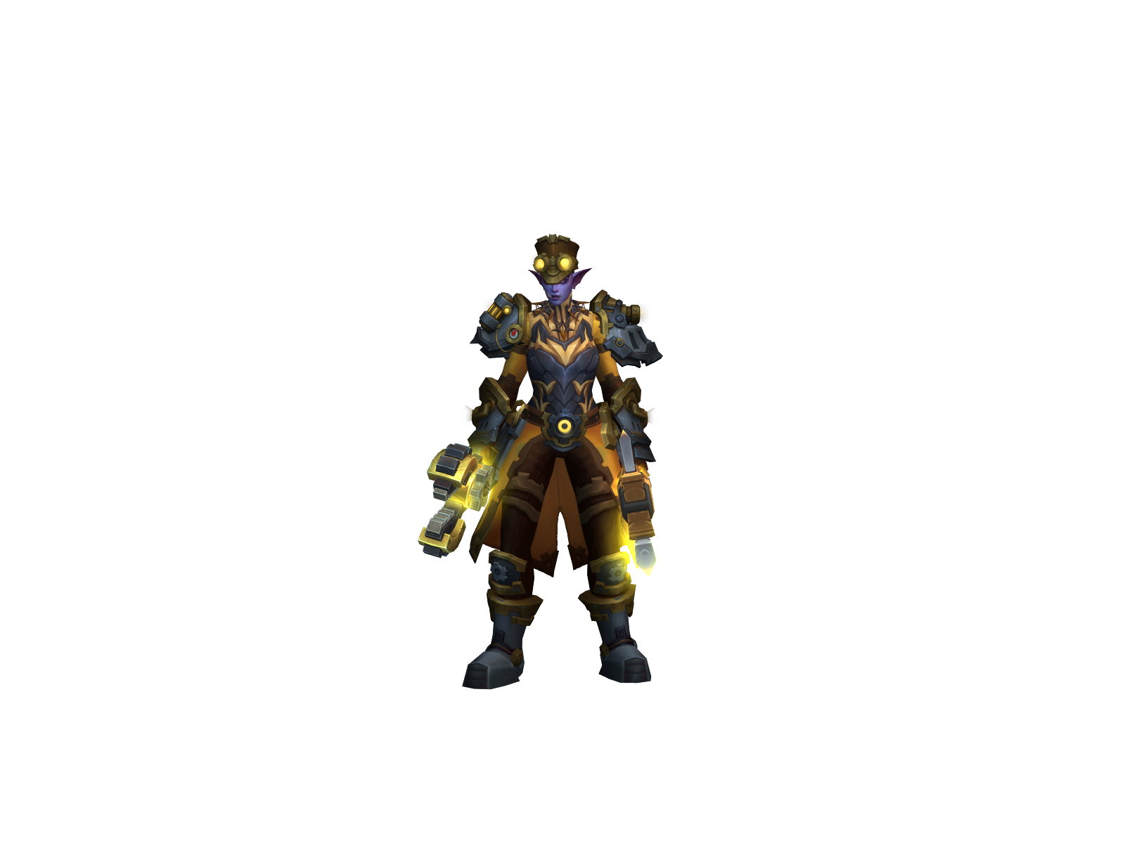 Rzatiger 3D character render