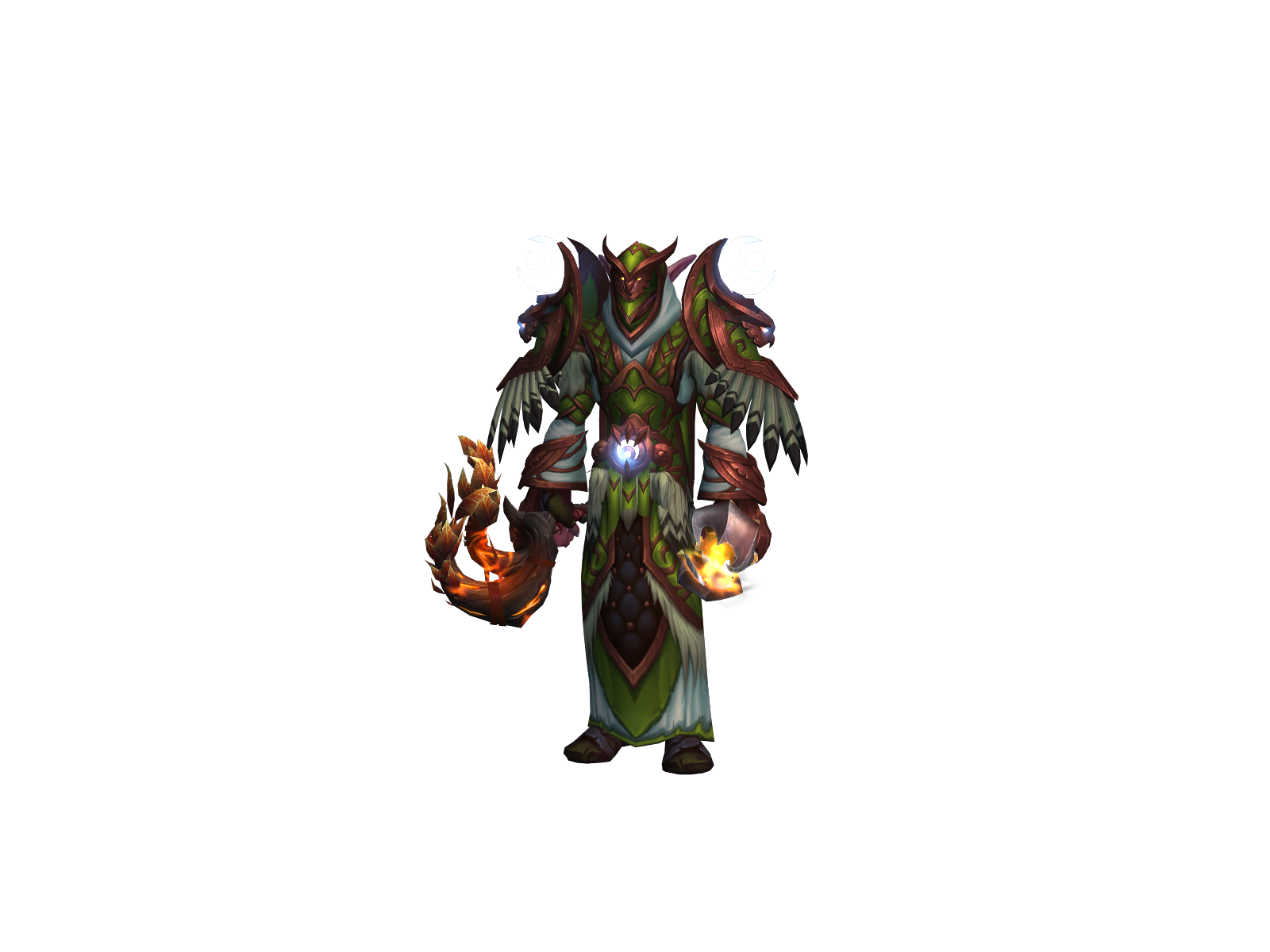 Dranor 3D character render