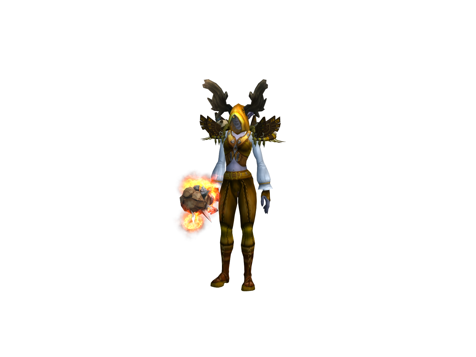 Sweetbread 3D character render