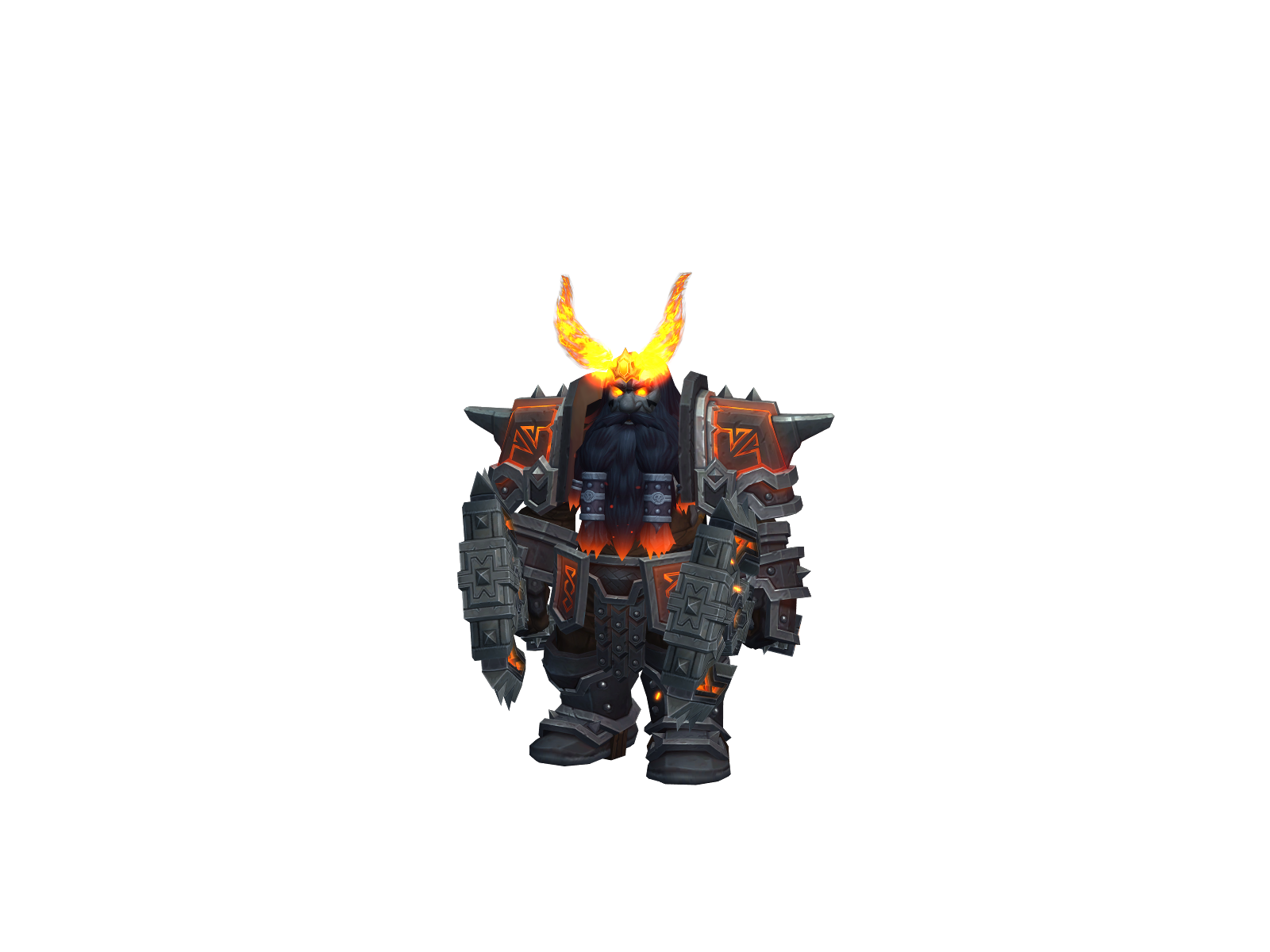 Ashenbeard 3D character render