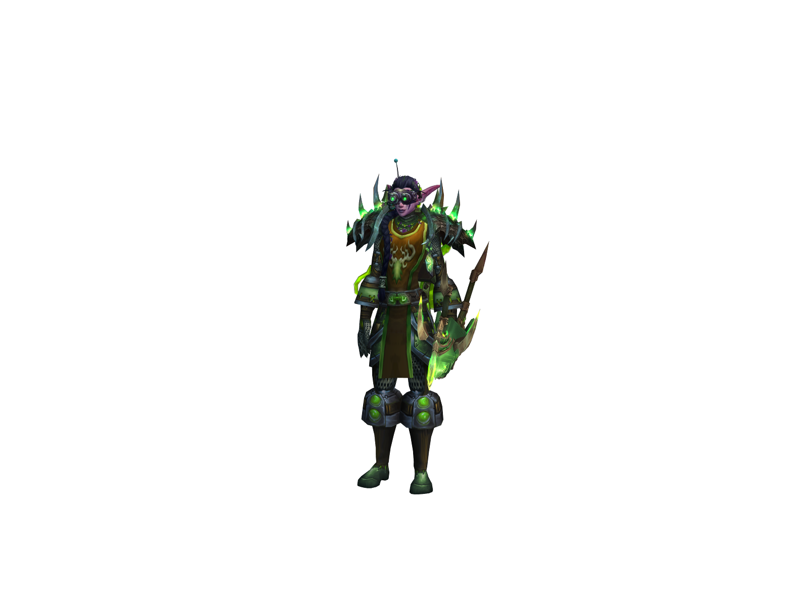 Pôts 3D character render
