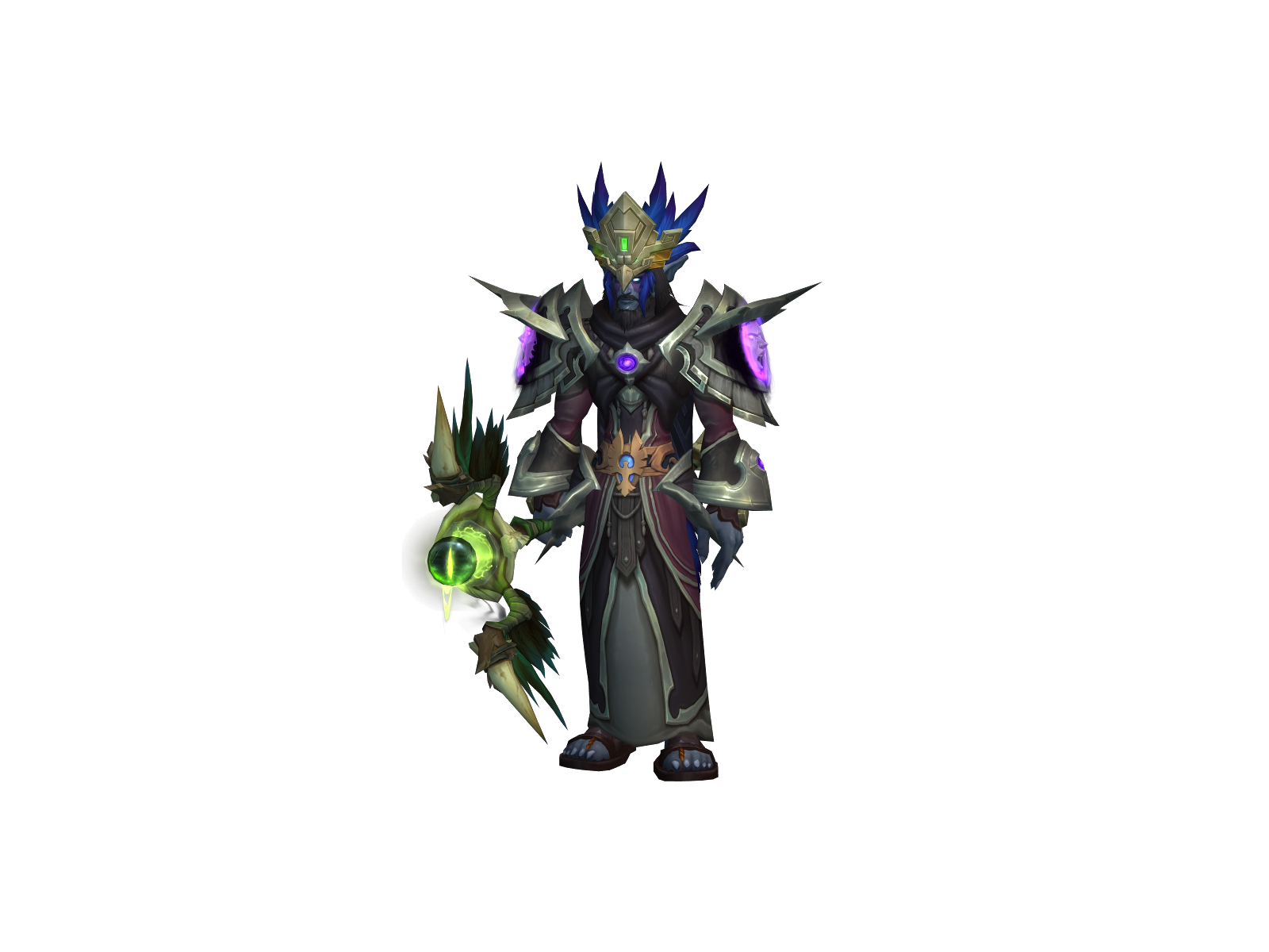 Darapope 3D character render