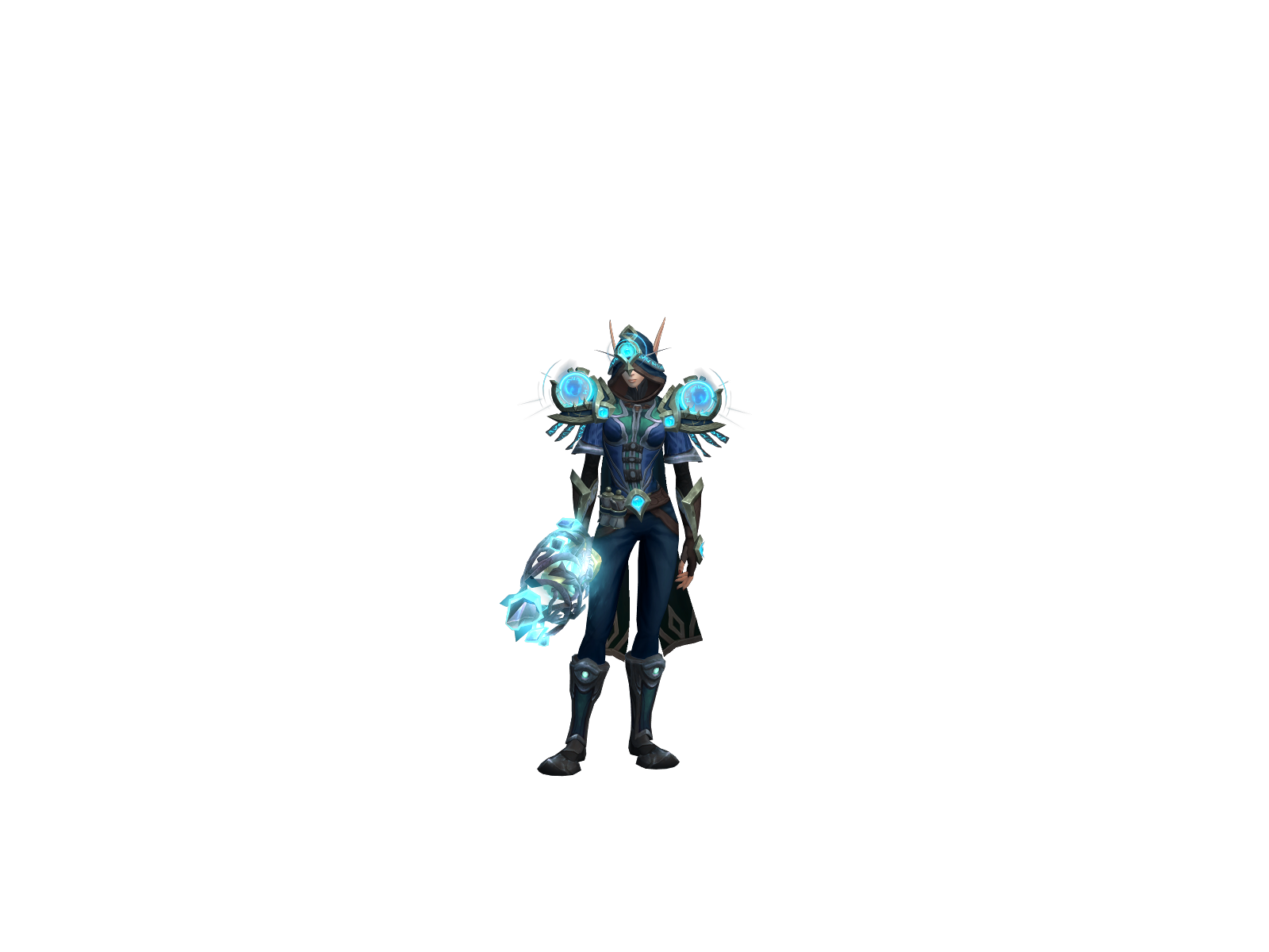 Astromath 3D character render