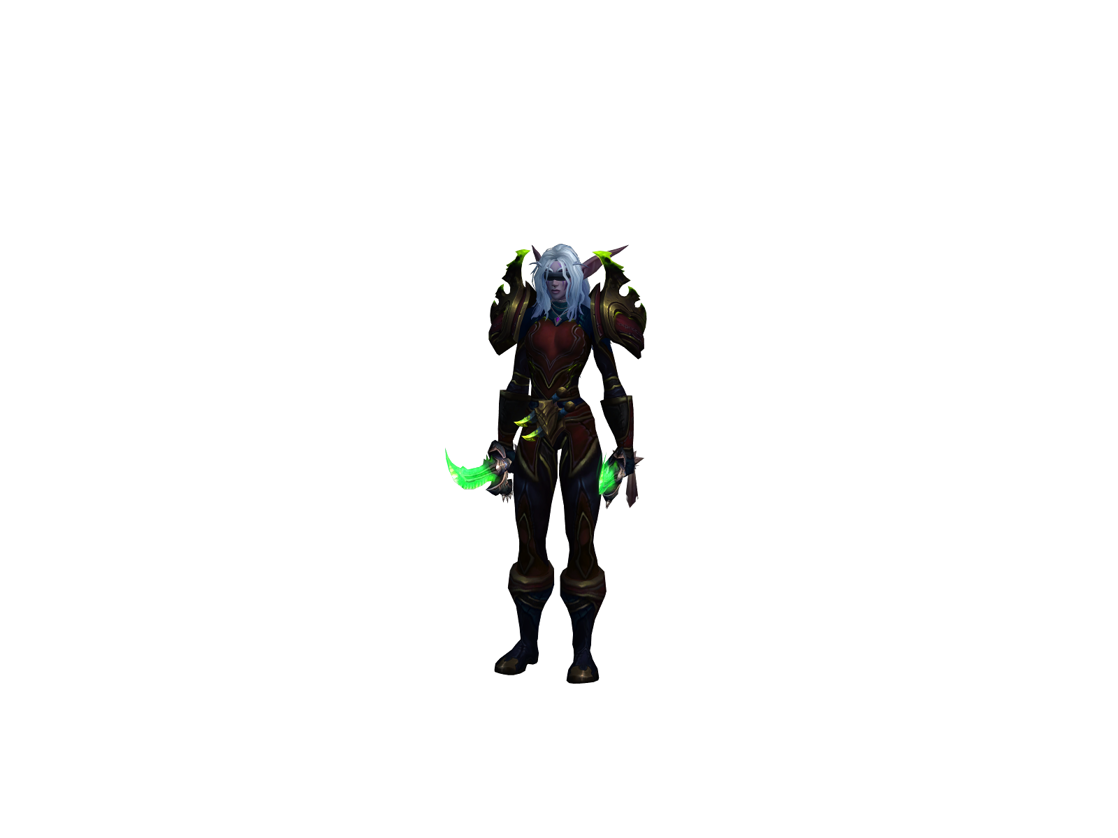 Raine 3D character render