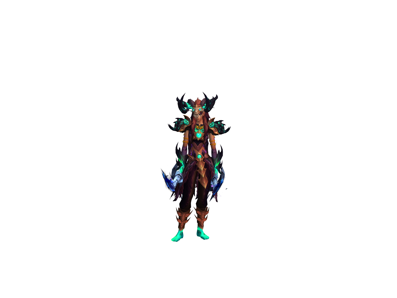 Malifacent 3D character render