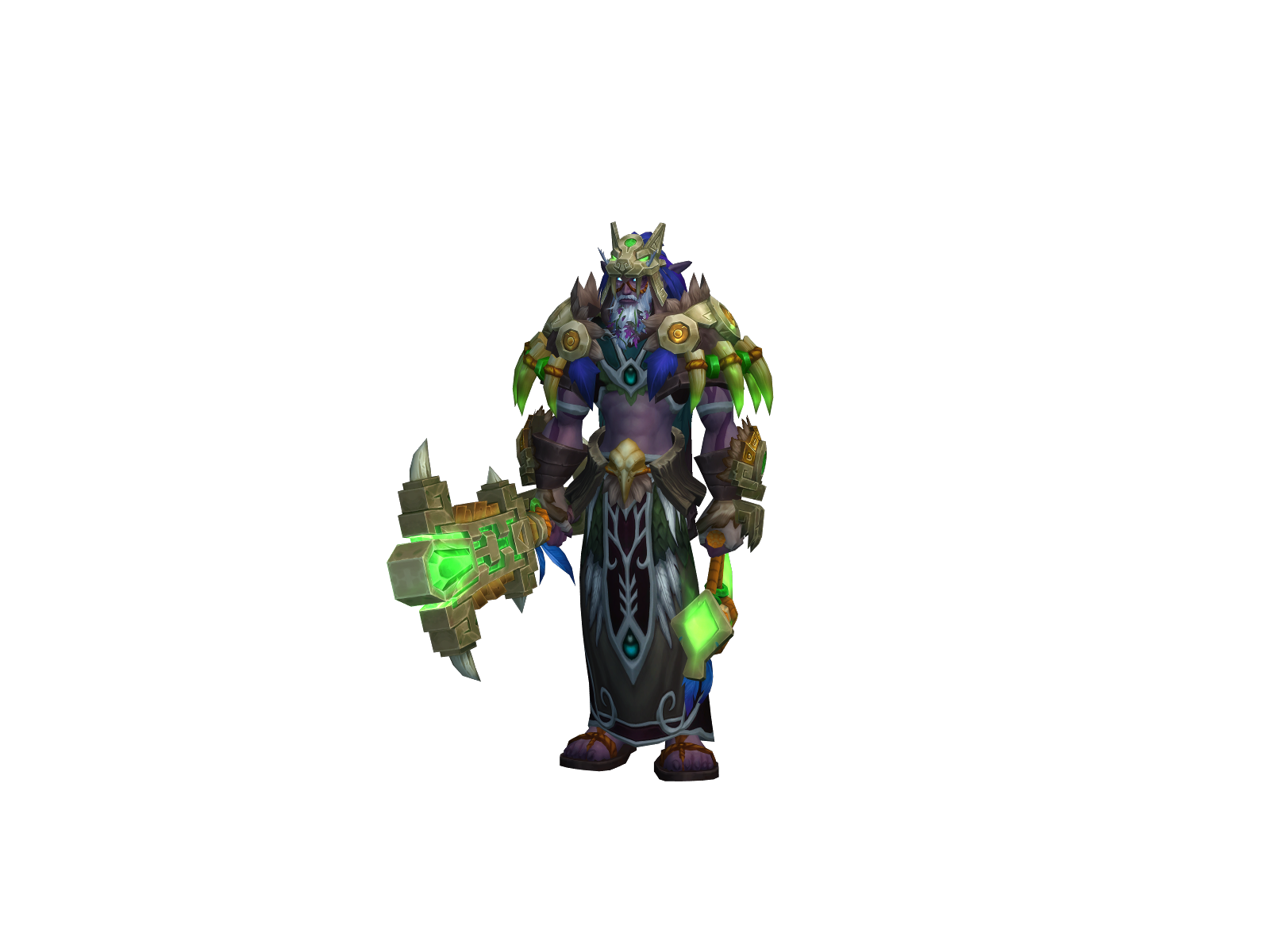 Churgrok 3D character render