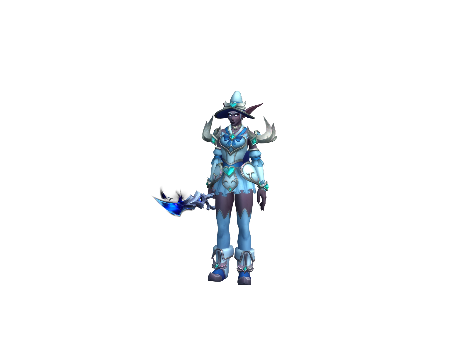 Bléedôut 3D character render