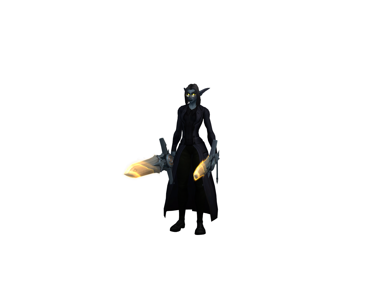 Nerfed 3D character render