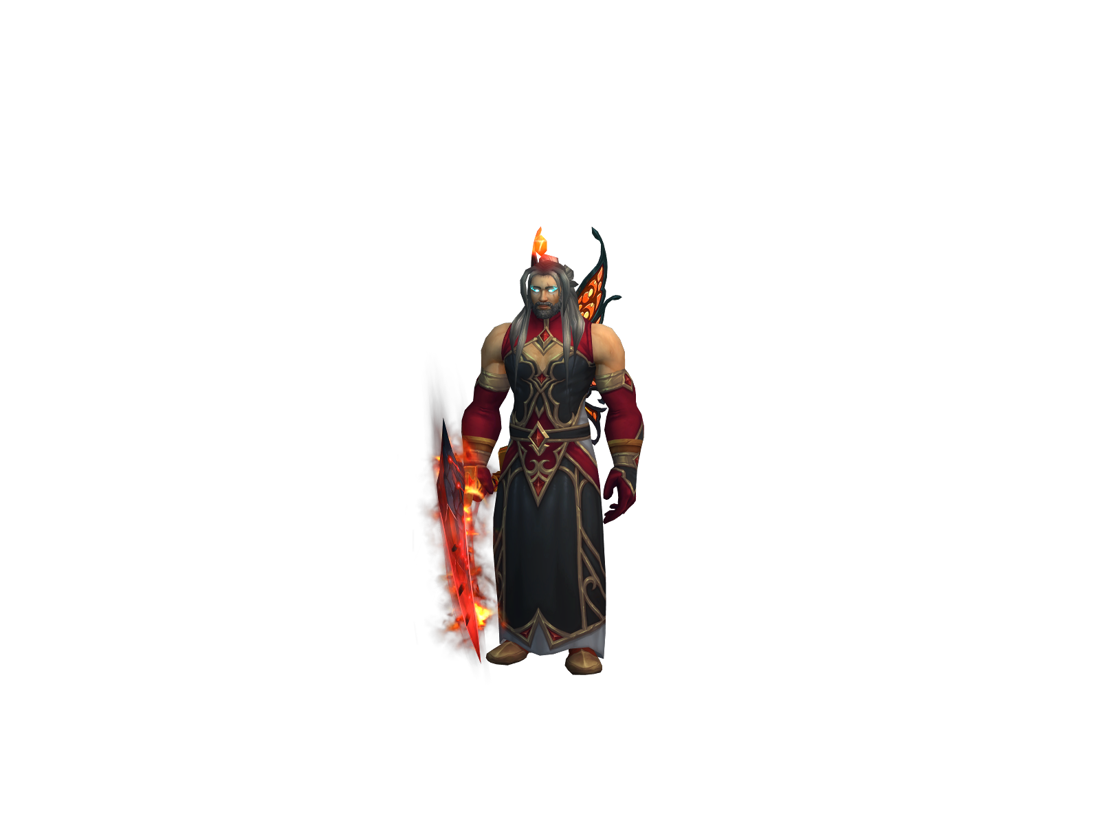 Decayer 3D character render