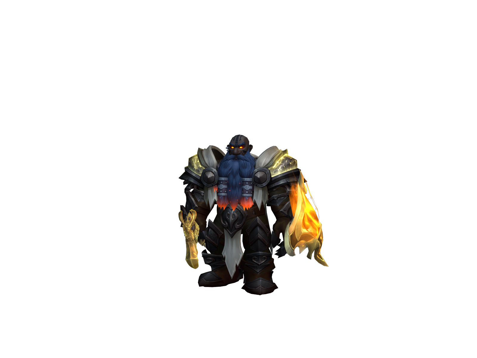 Shamgõd 3D character render