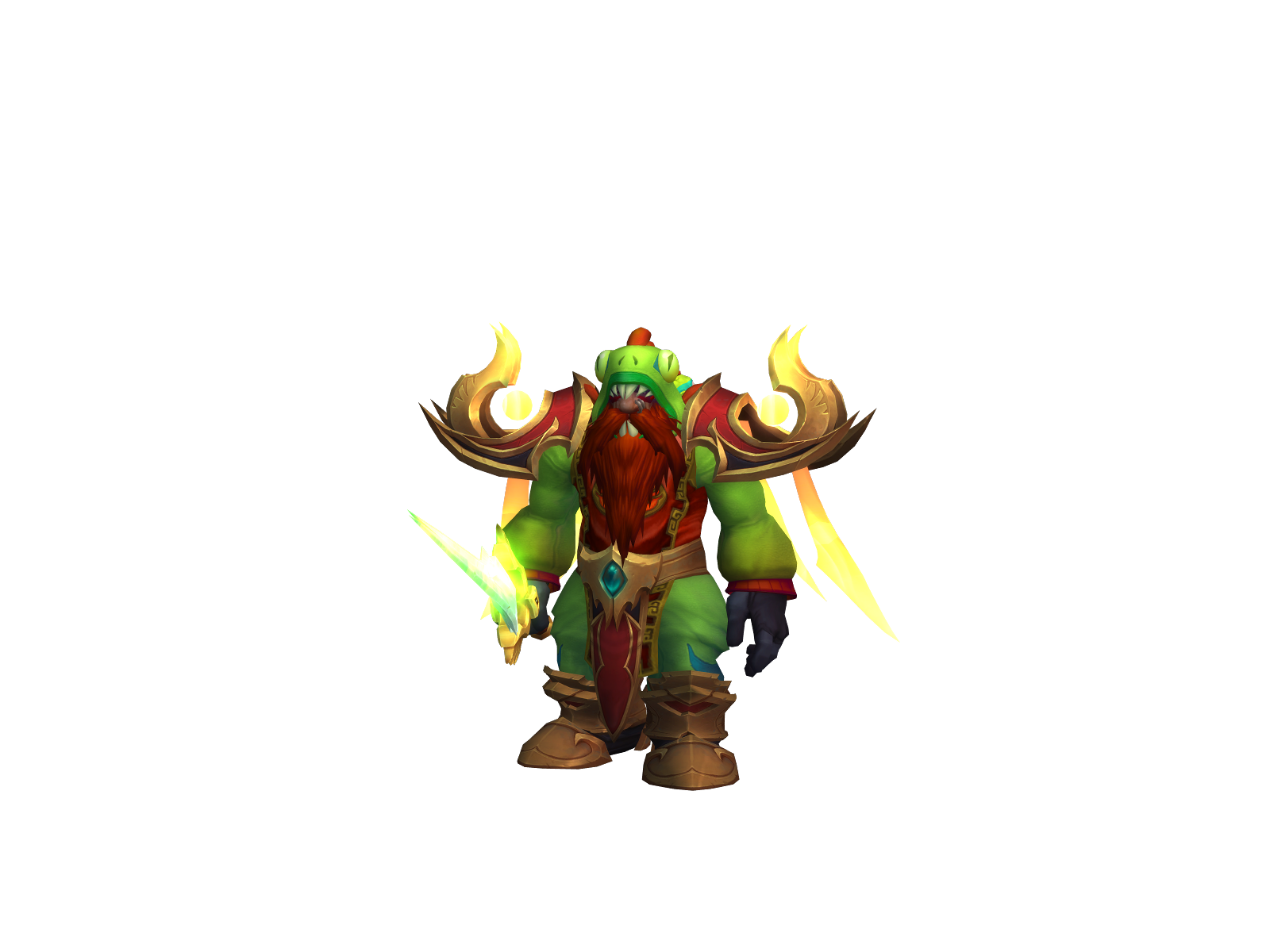 Bubbledouble 3D character render