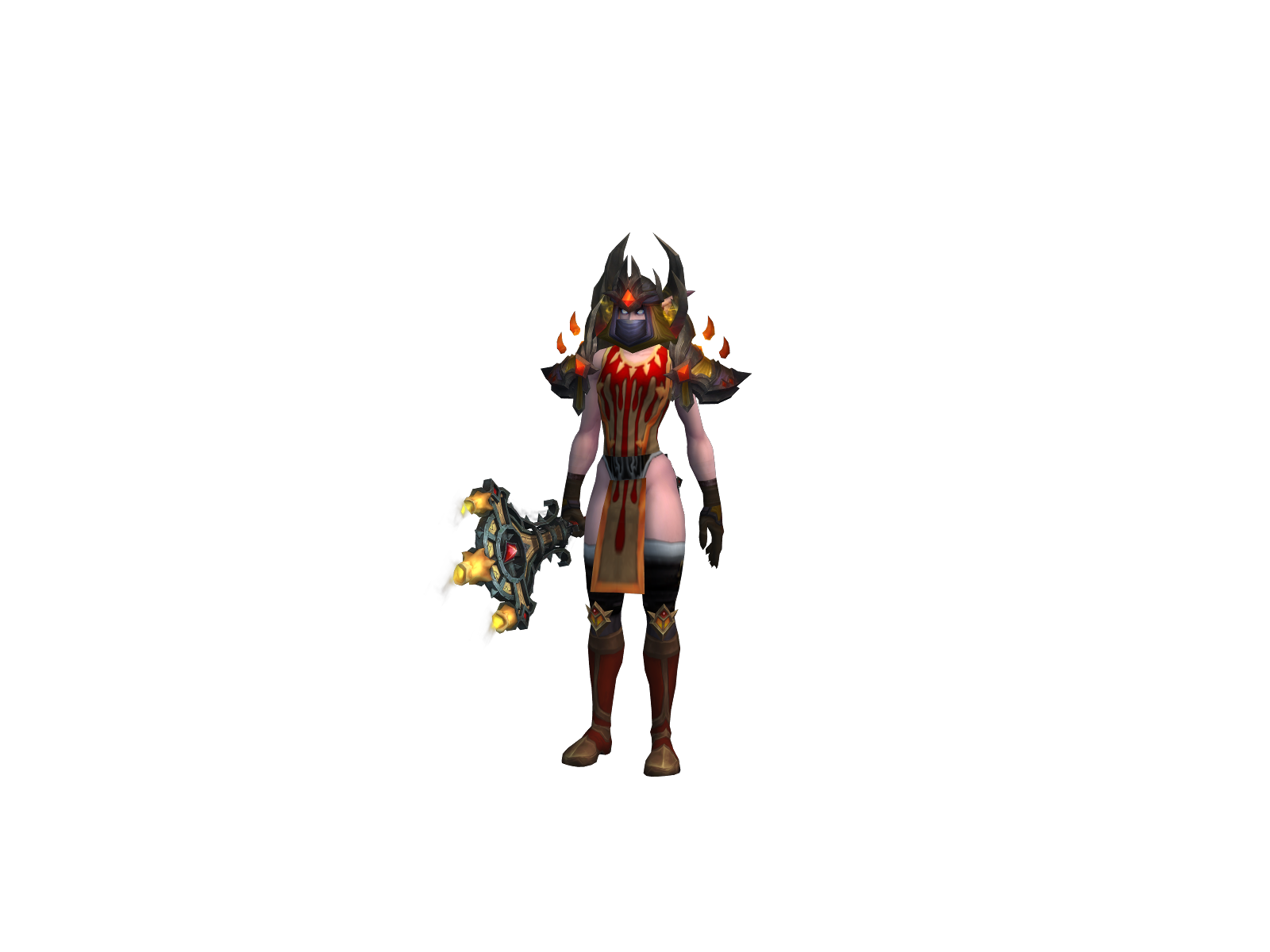 Ezprïest 3D character render