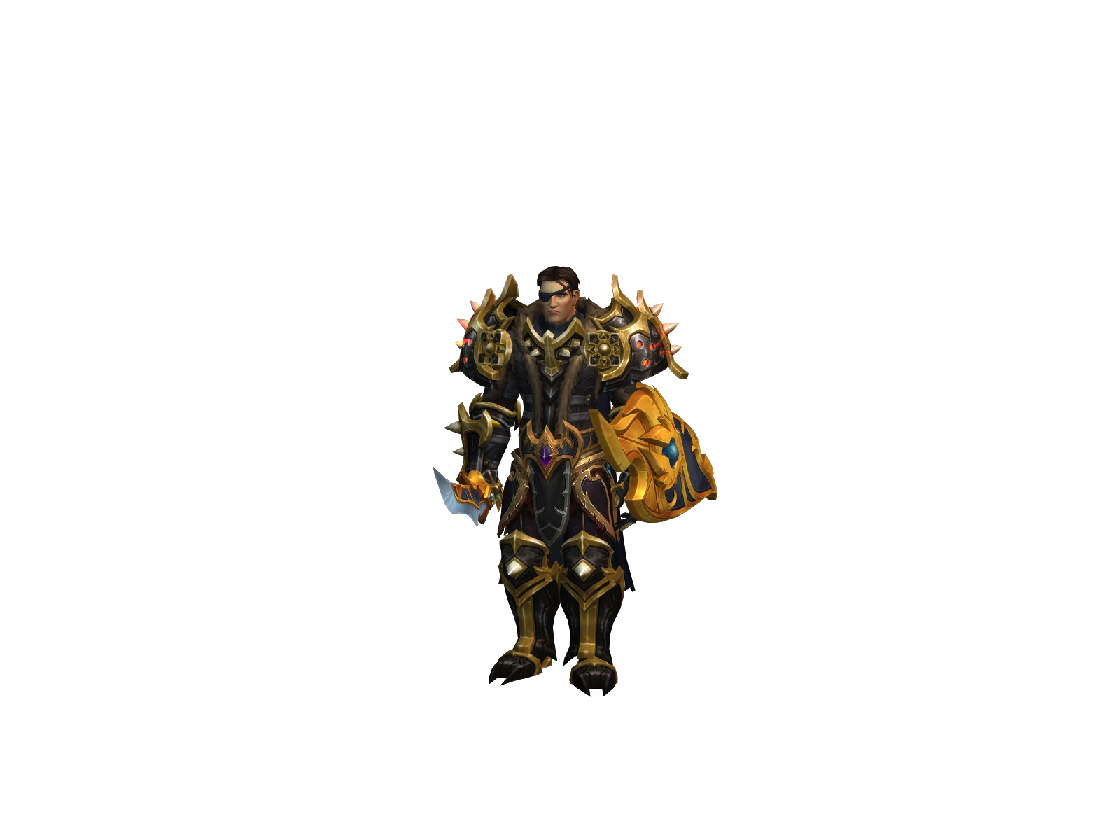 Michaelsword 3D character render