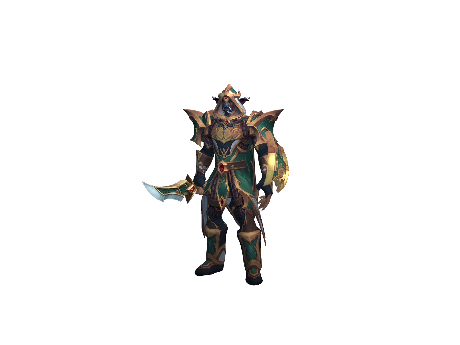 Windydorlak 3D character render