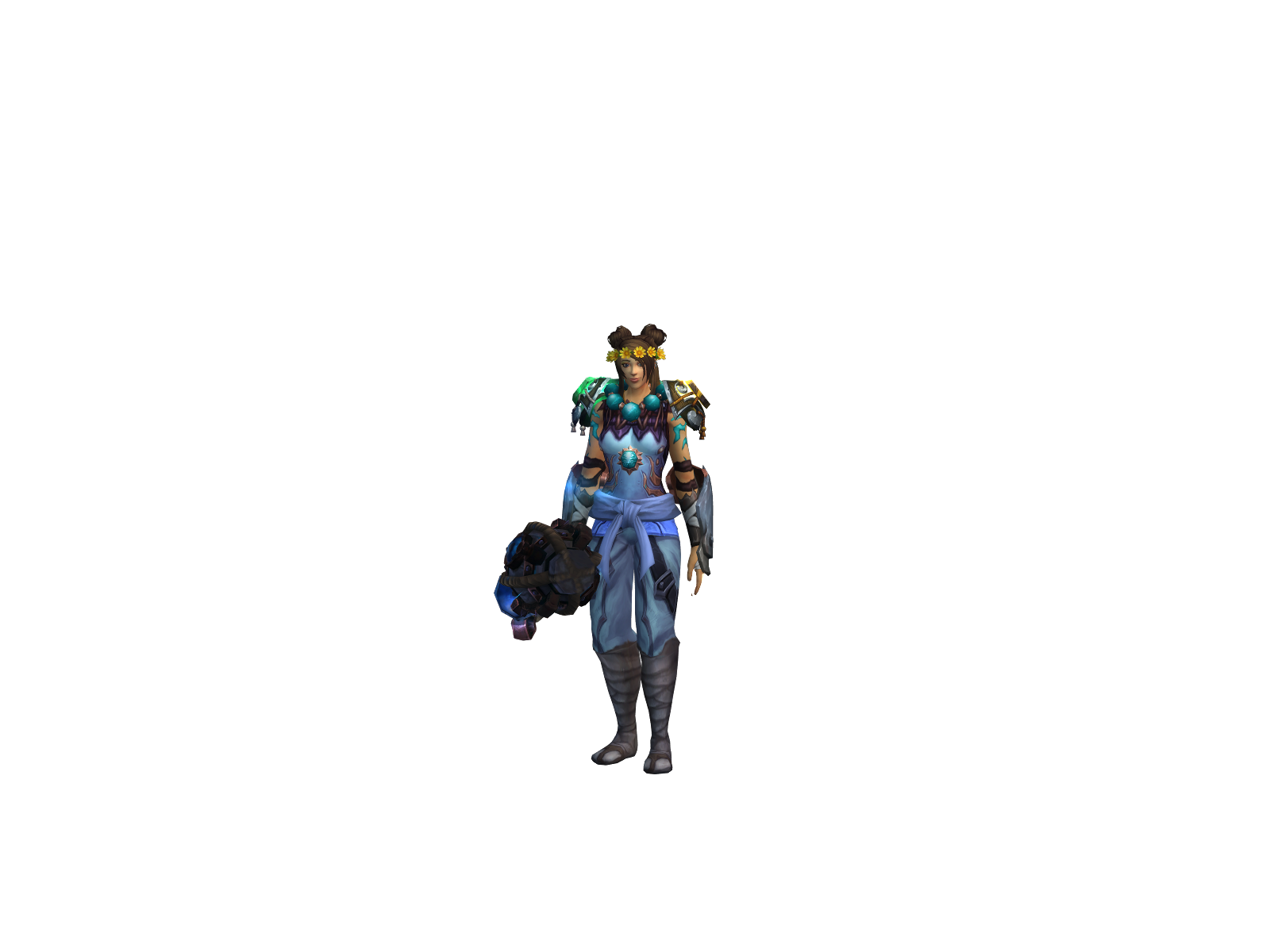 Zenshtabz 3D character render