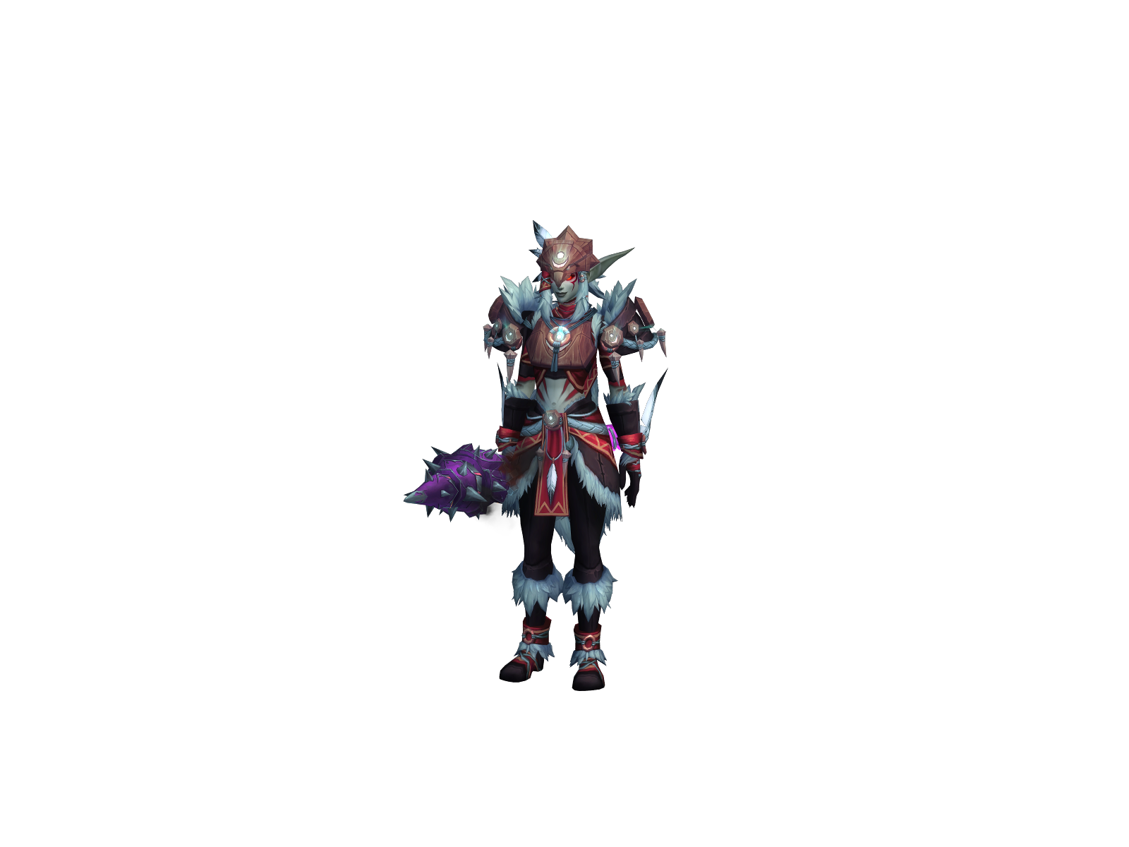 Iceblock 3D character render