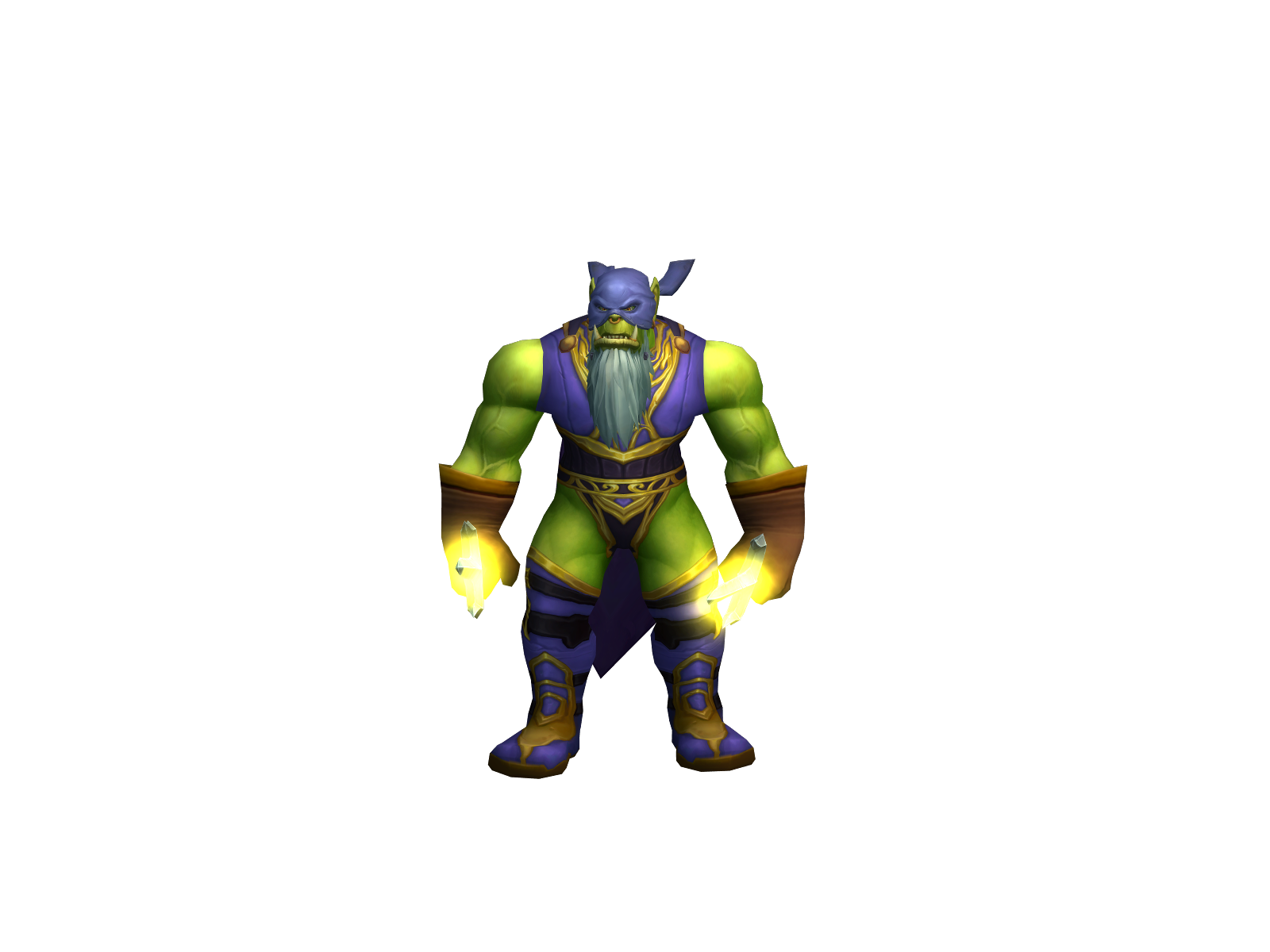 Brapple 3D character render