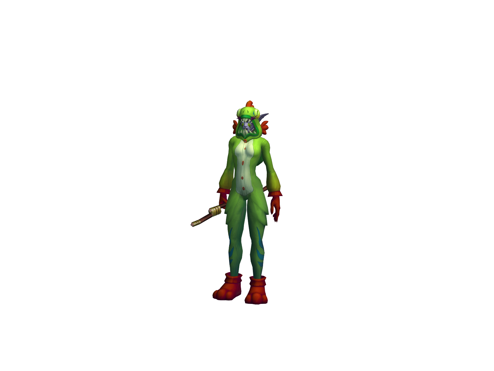 Wõ 3D character render