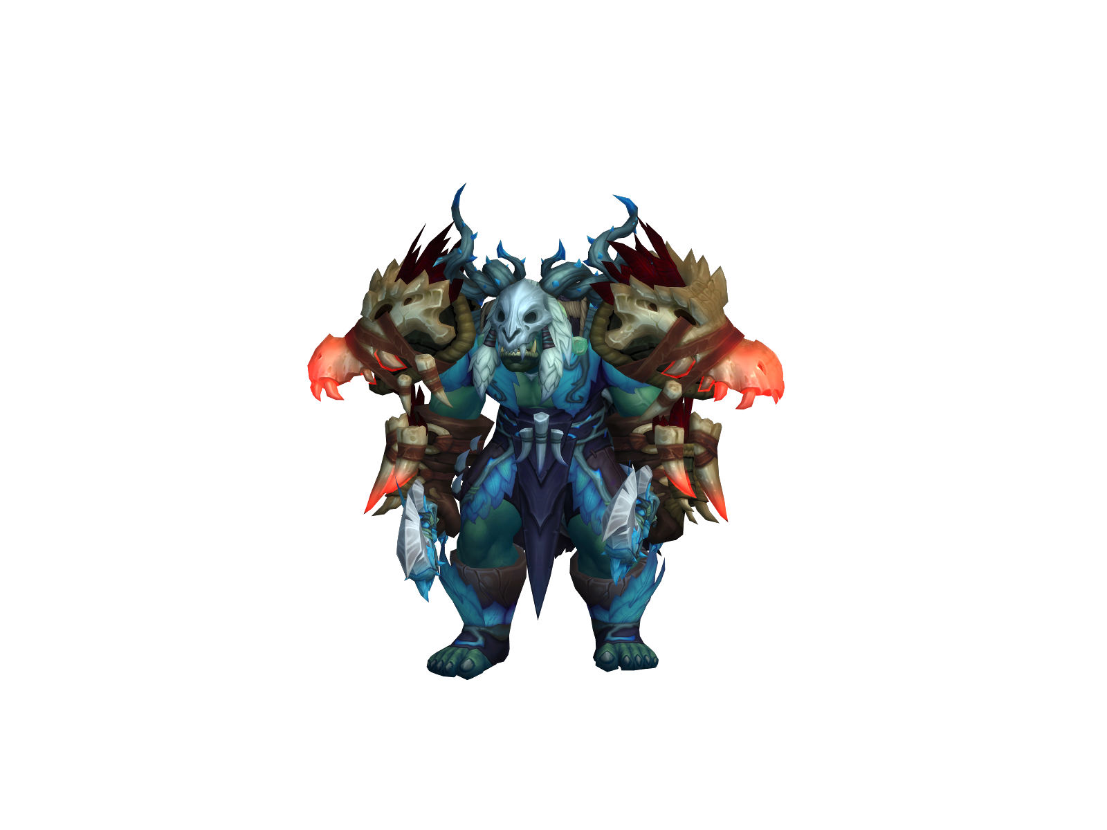Qhunter 3D character render