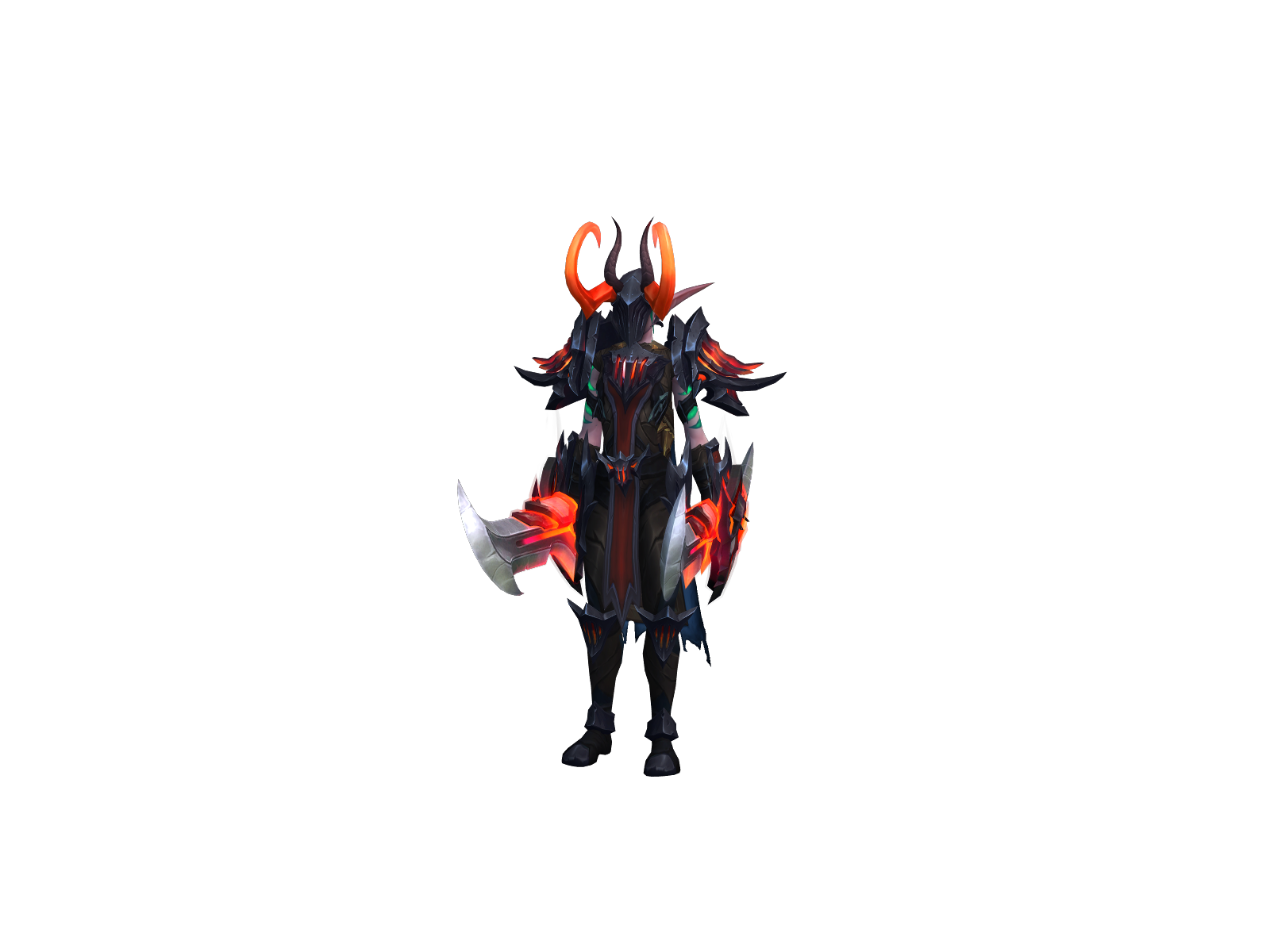Demonkek 3D character render