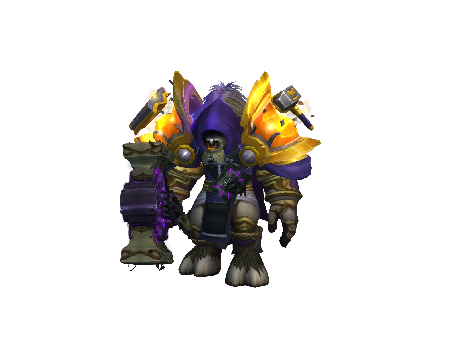 Drewadin 3D character render