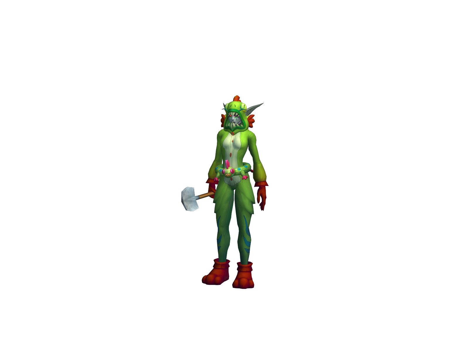 Discpicable 3D character render