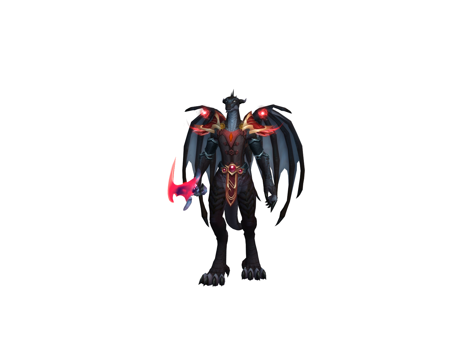 Dracmommy 3D character render