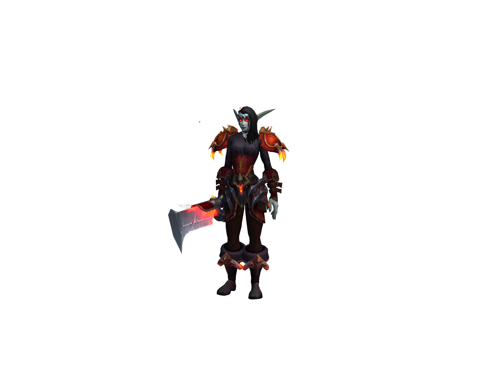 Ahnadah 3D character render