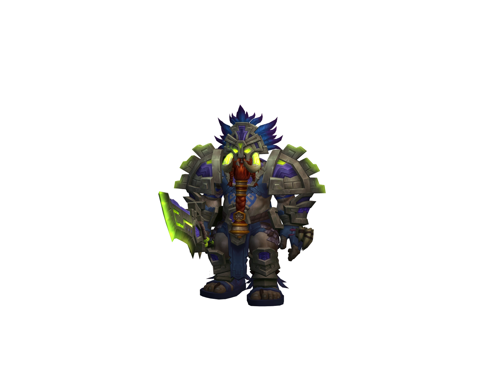 Deheyzeus 3D character render