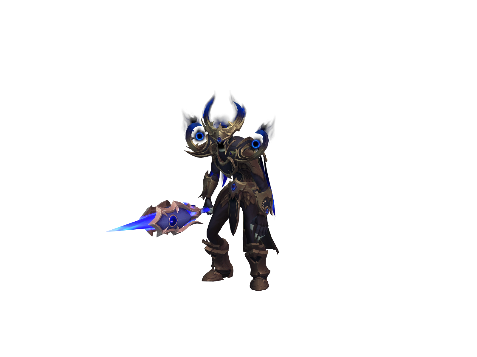 Corvoid 3D character render