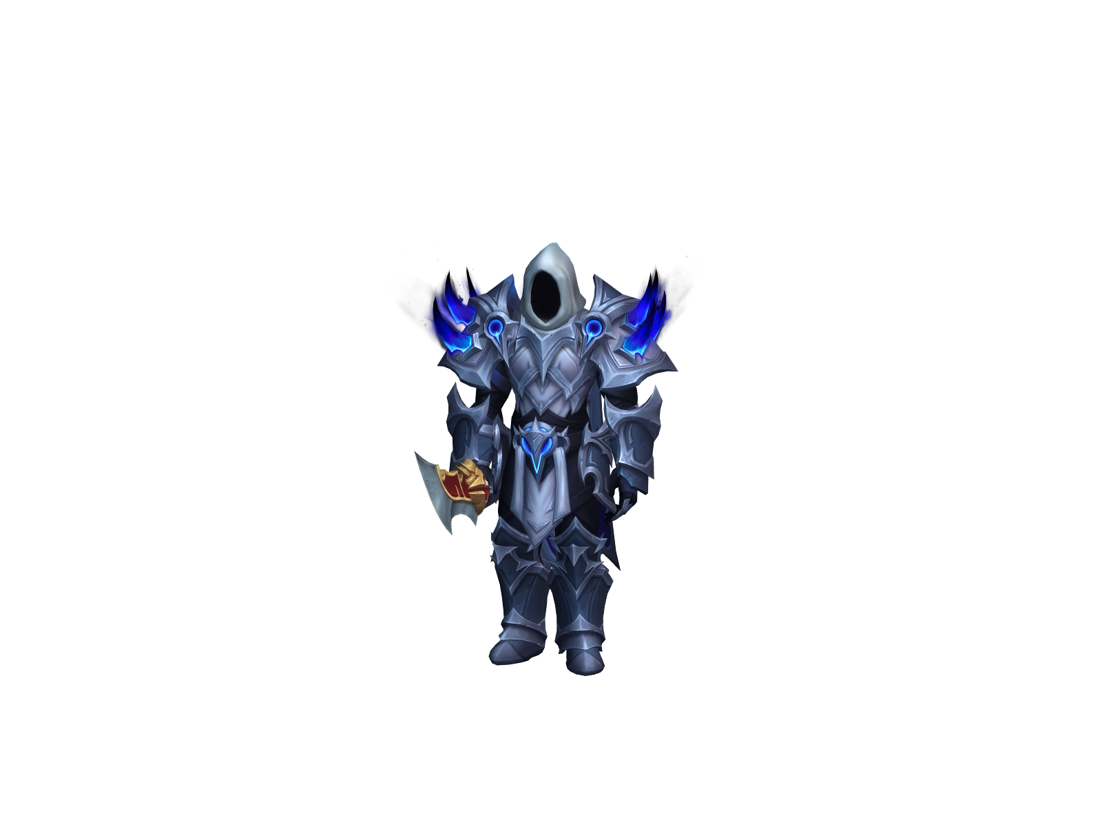 Deusvolt 3D character render