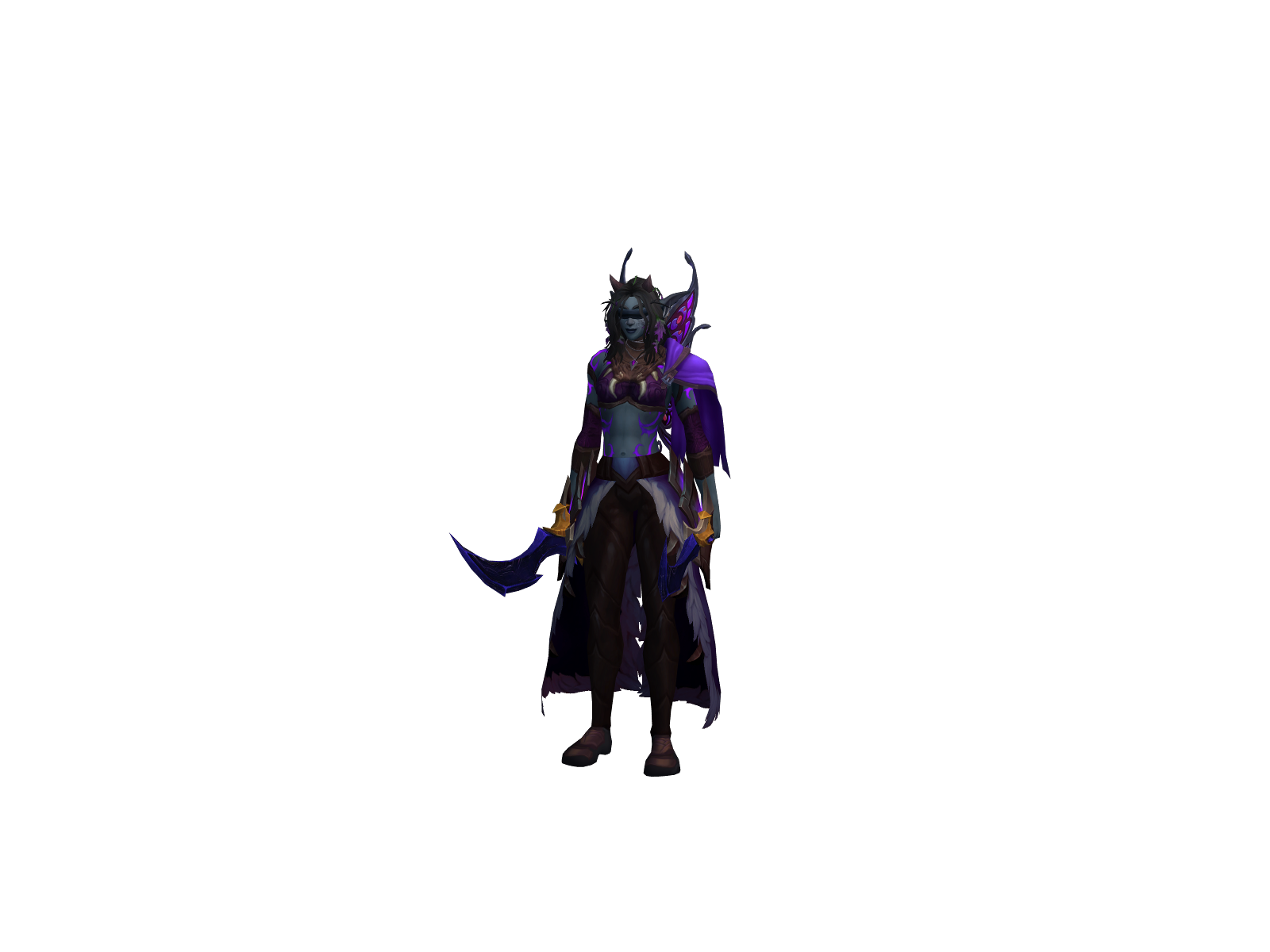 Chaotika 3D character render