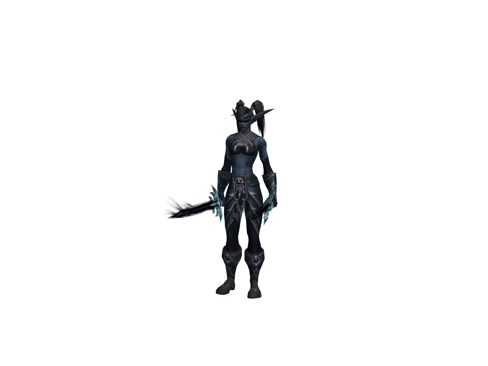 Blkberrykush 3D character render