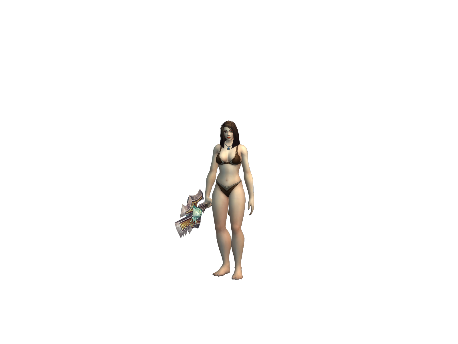 Intervenes 3D character render